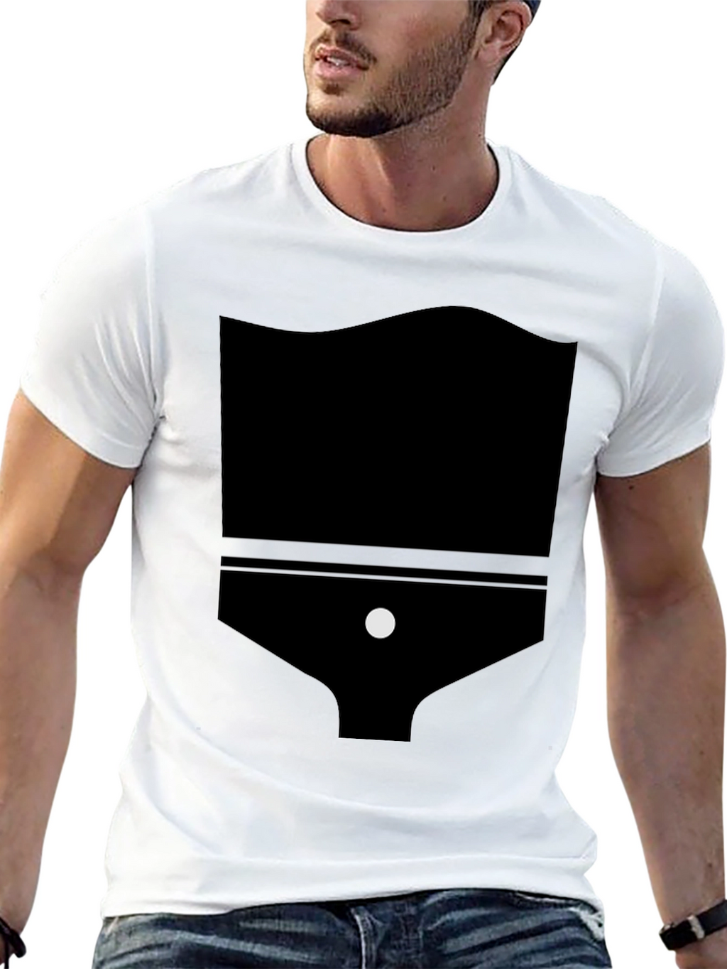 Minimalist Black Graphic Tee