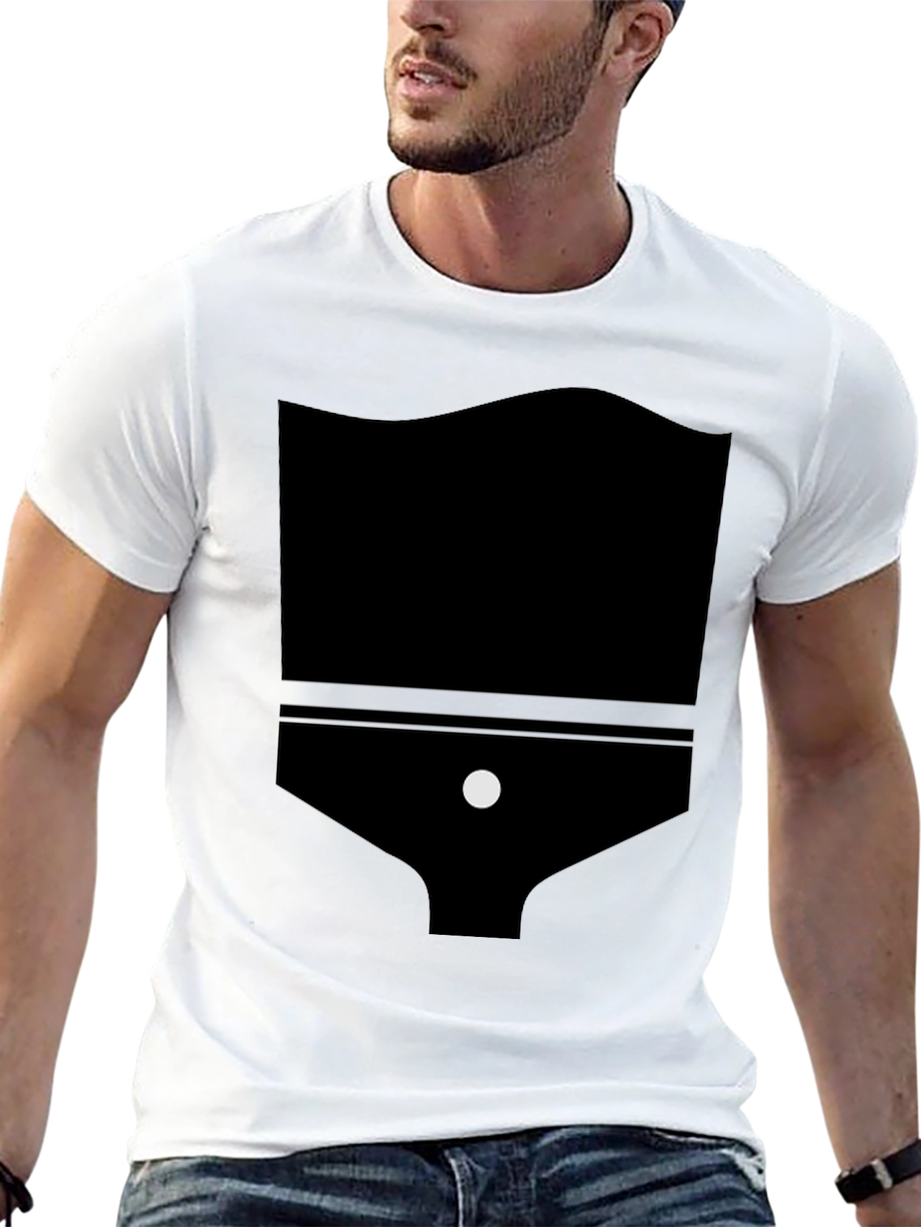 Minimalist Black Graphic Tee
