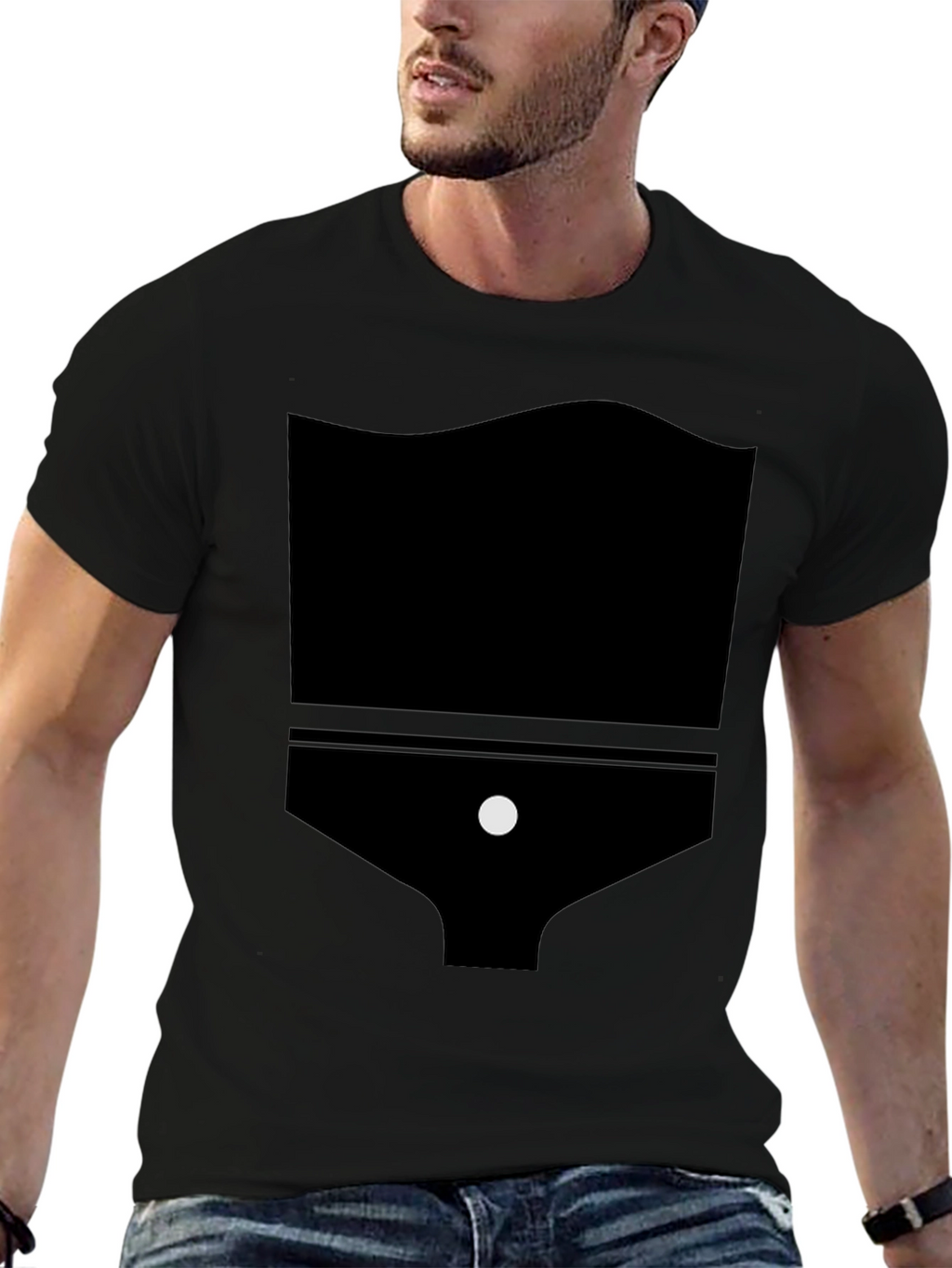 Minimalist Black Graphic Tee