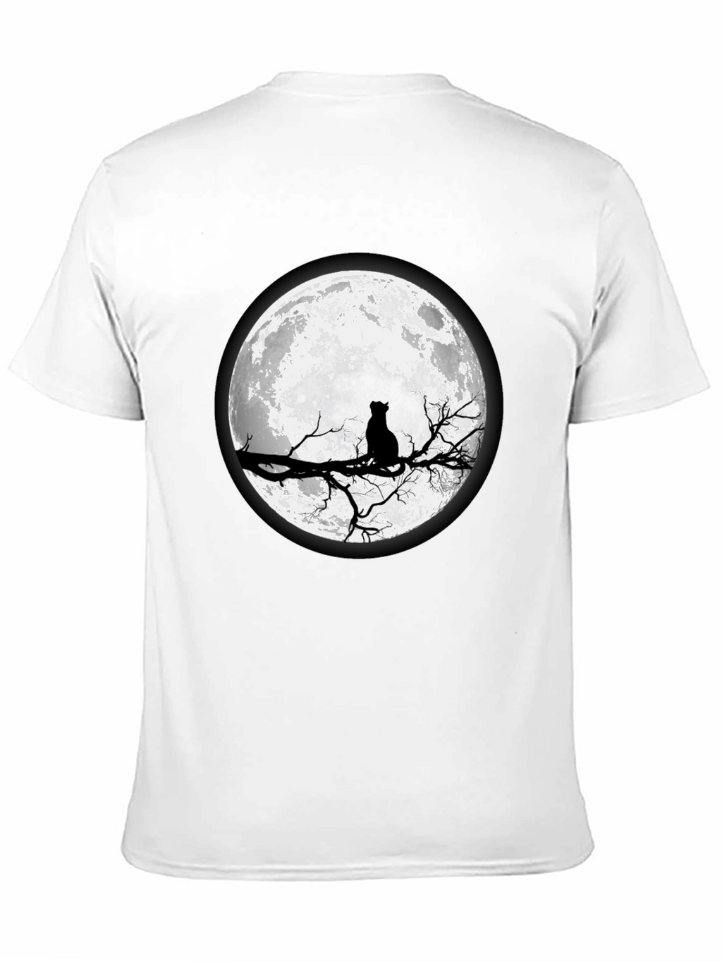 Black Cat Moon T-Shirt
