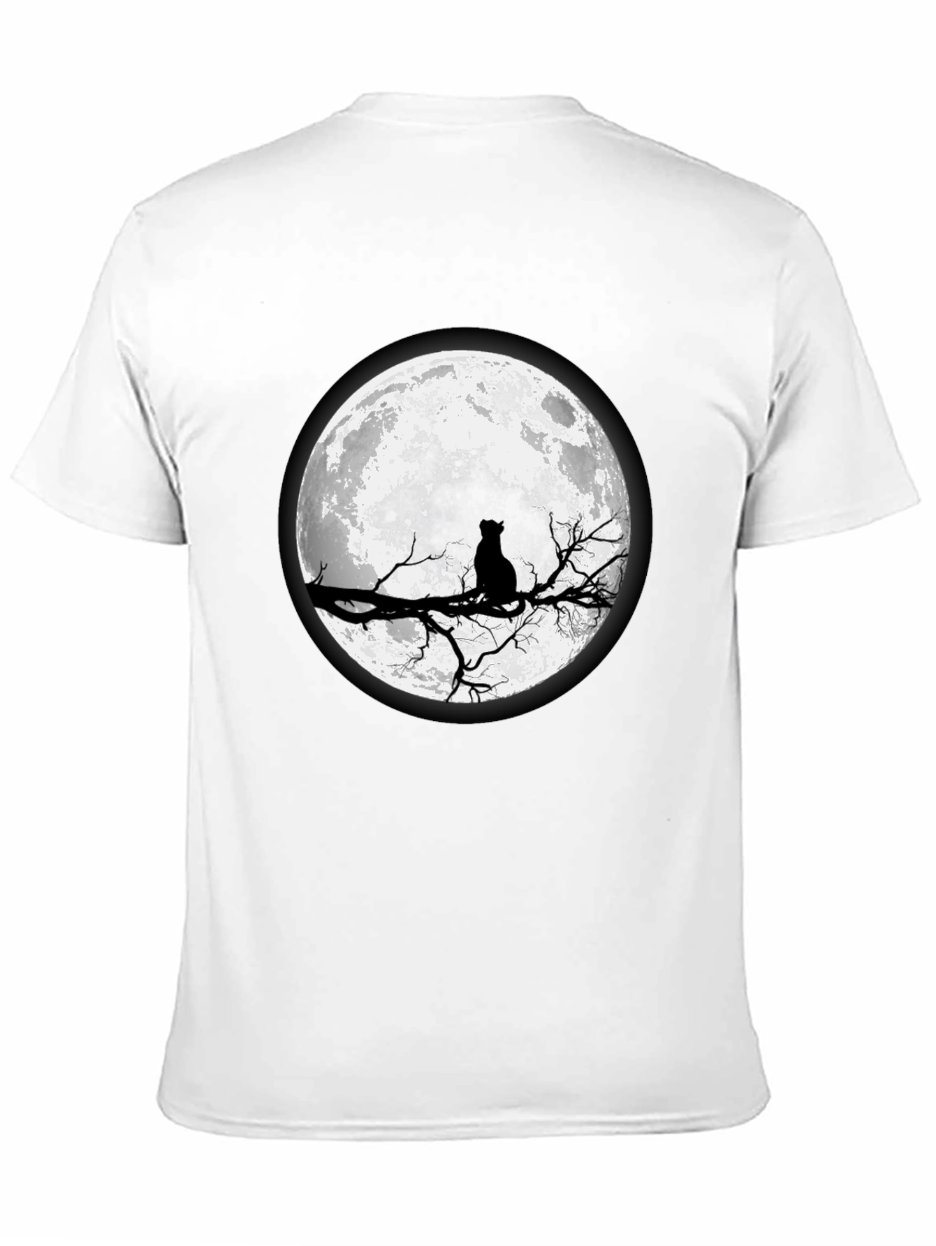 Black Cat Moon T-Shirt