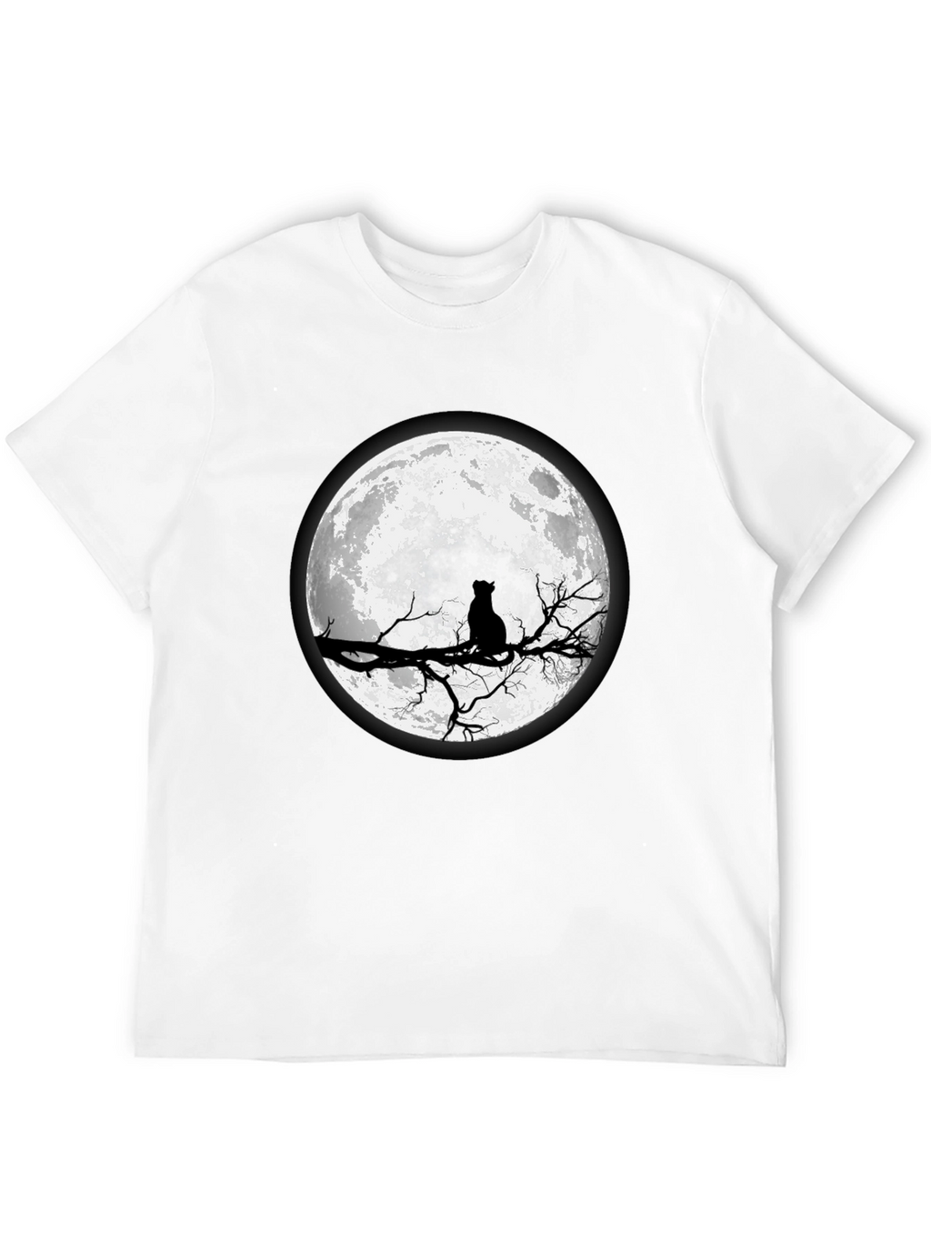Black Cat Moon T-Shirt