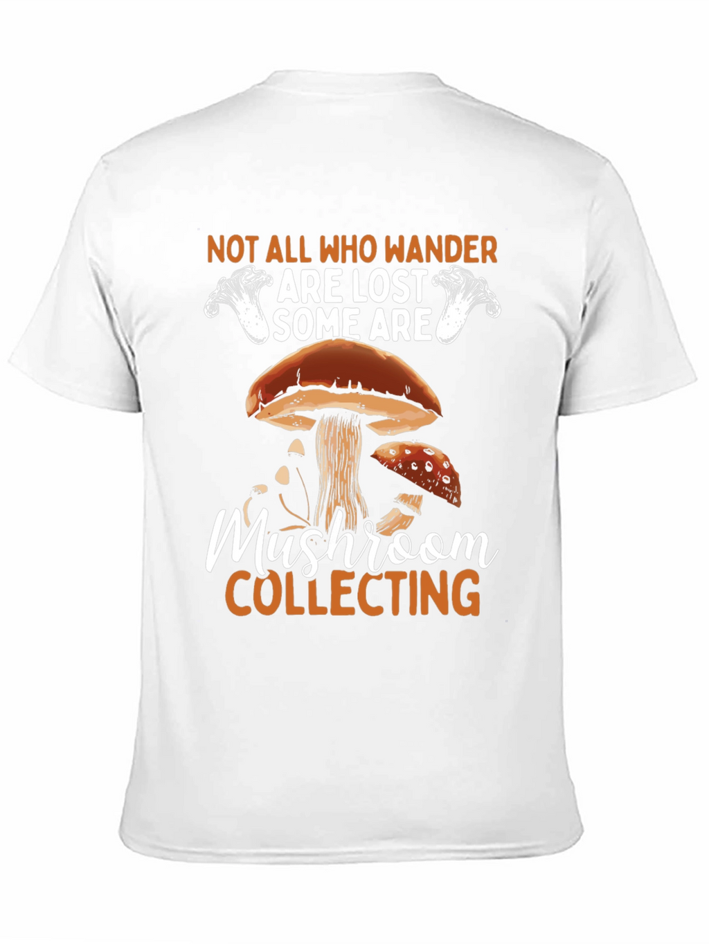 Mushroom Collecting T-Shirt - Nature Lover Apparel