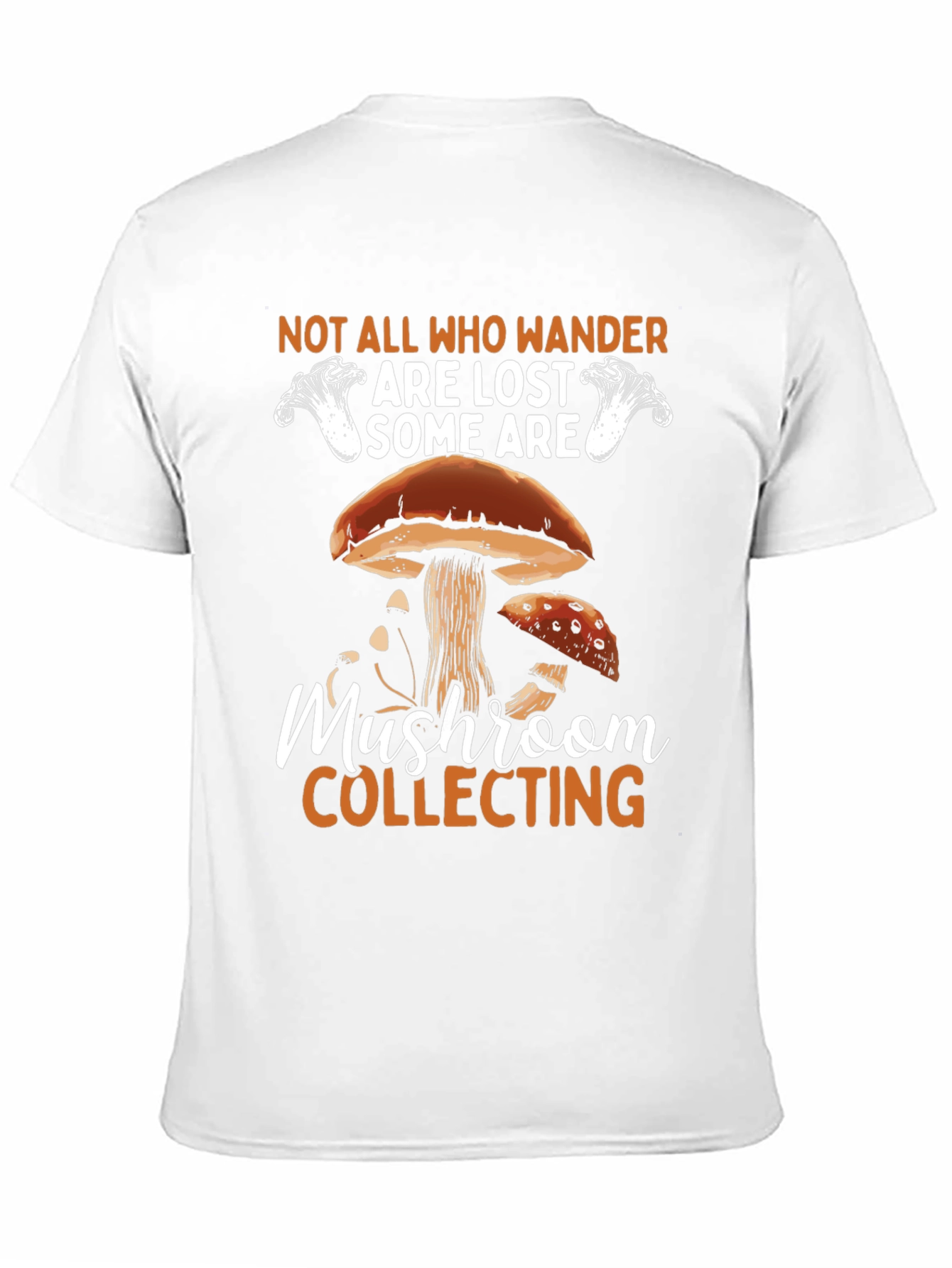Mushroom Collecting T-Shirt - Nature Lover Apparel