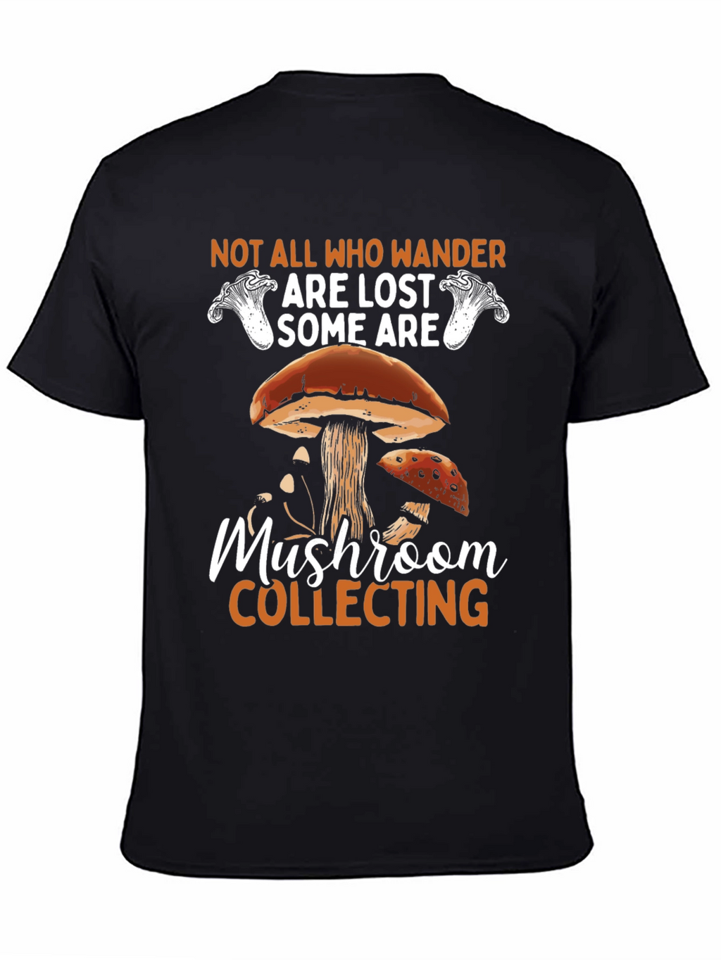 Mushroom Collecting T-Shirt - Nature Lover Apparel