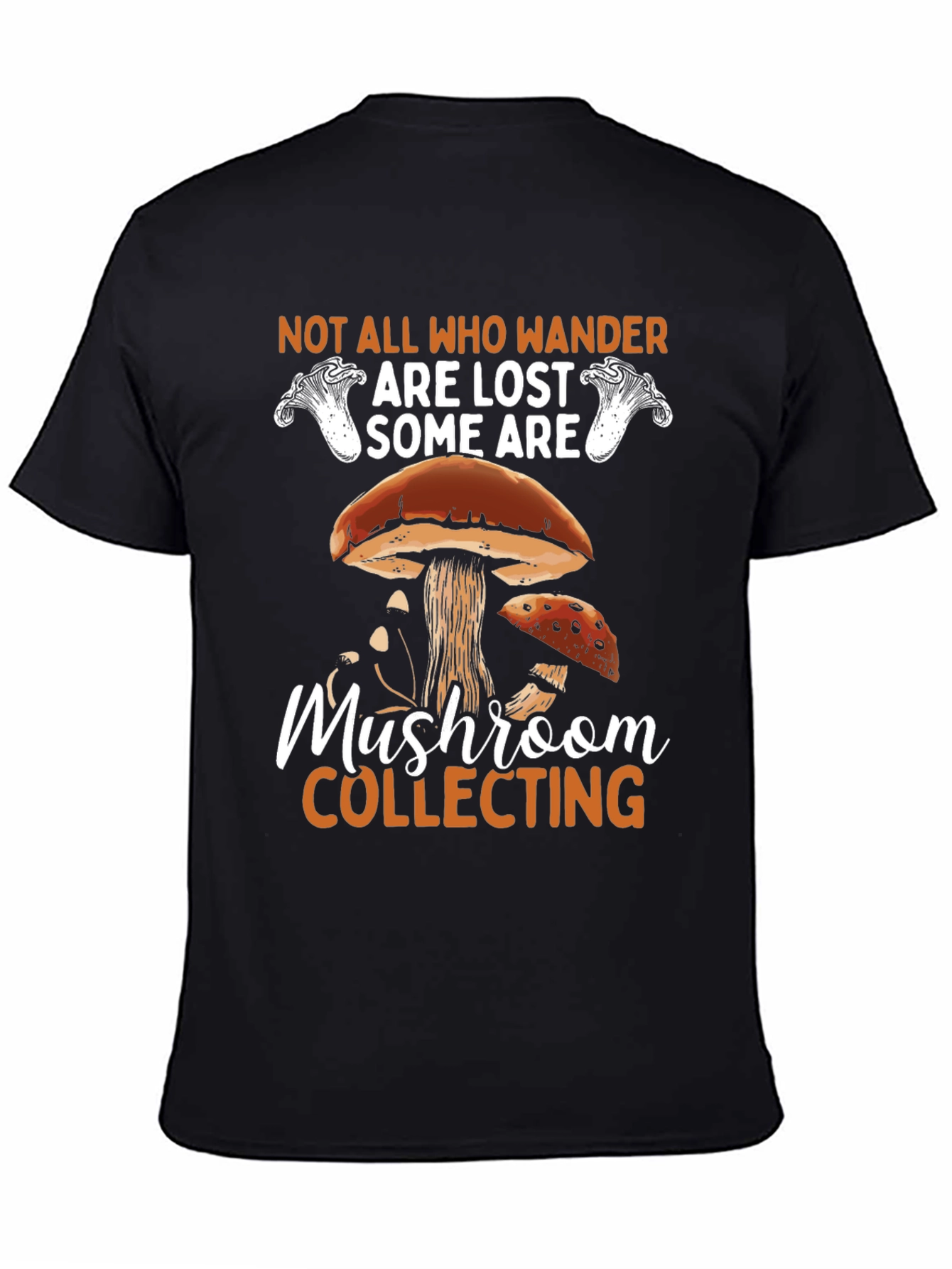 Mushroom Collecting T-Shirt - Nature Lover Apparel