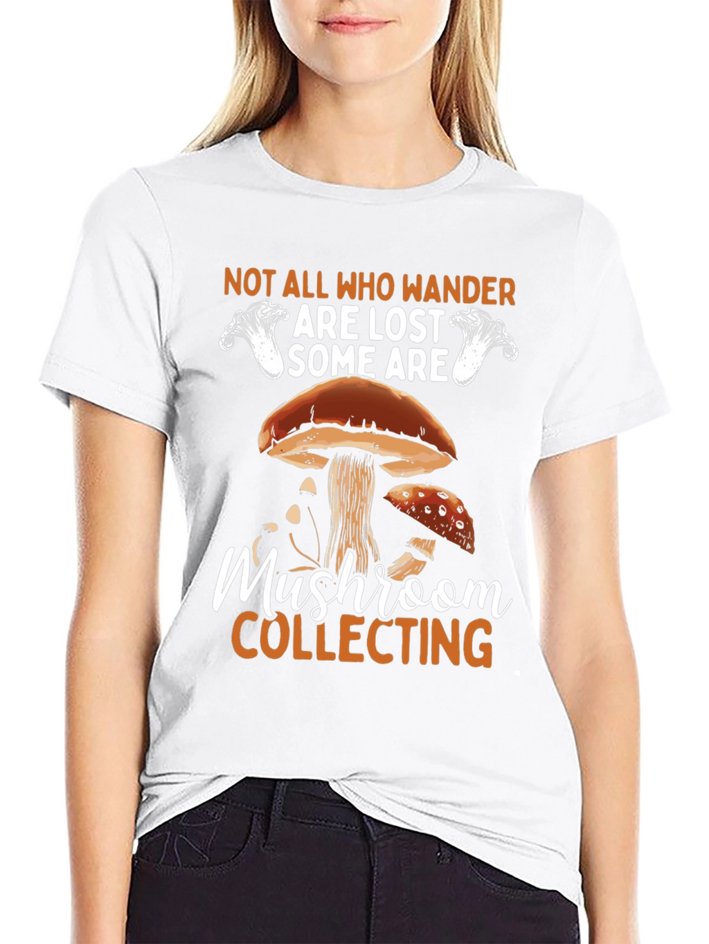 Mushroom Collecting T-Shirt - Nature Lover Apparel
