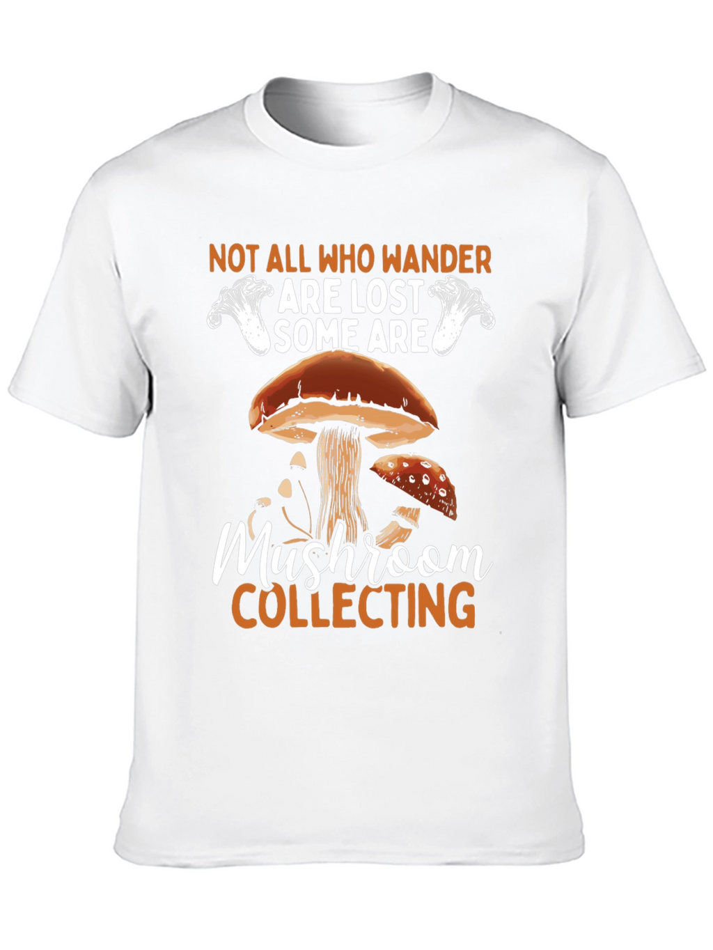 Mushroom Collecting T-Shirt - Nature Lover Apparel