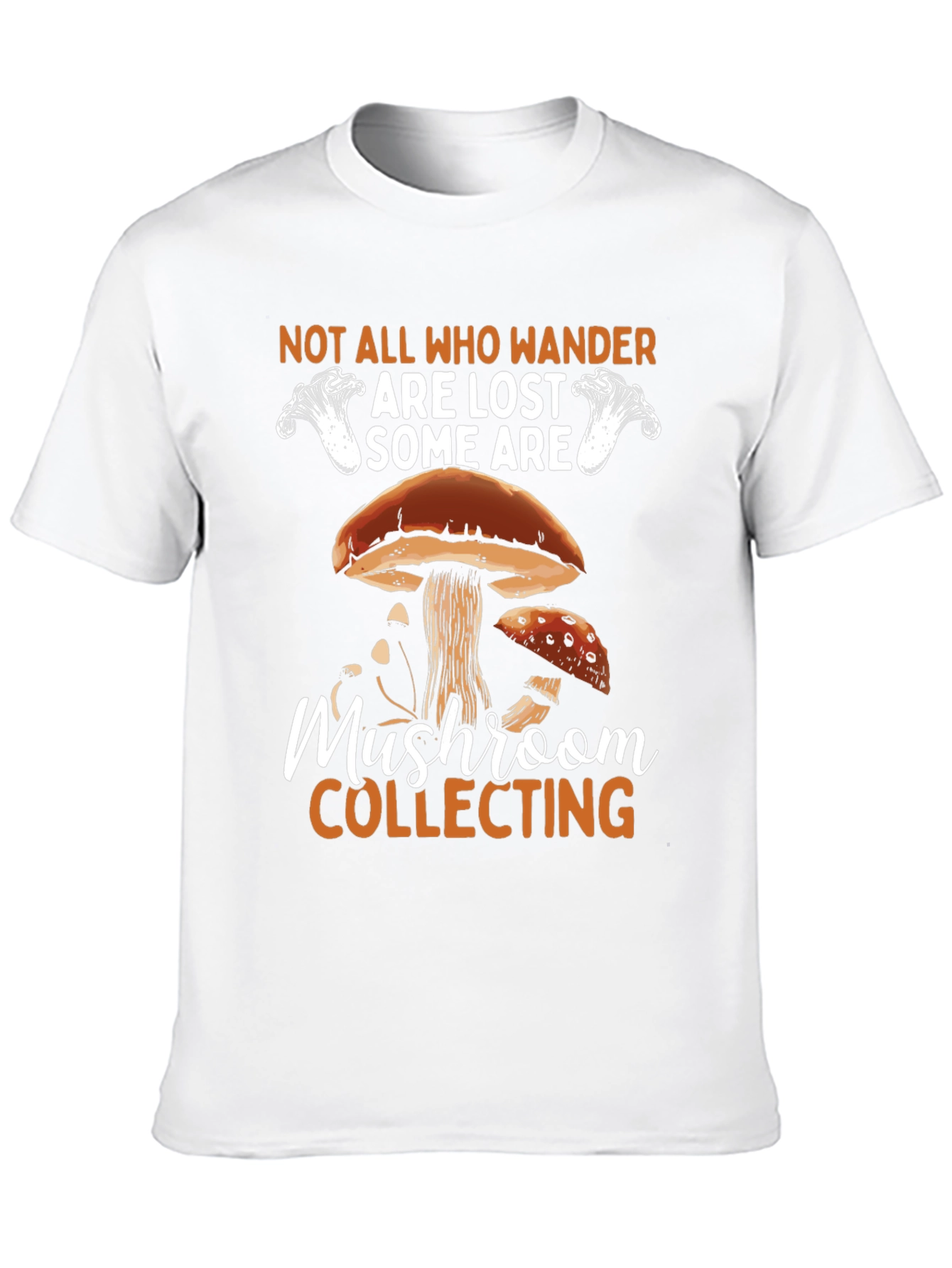 Mushroom Collecting T-Shirt - Nature Lover Apparel