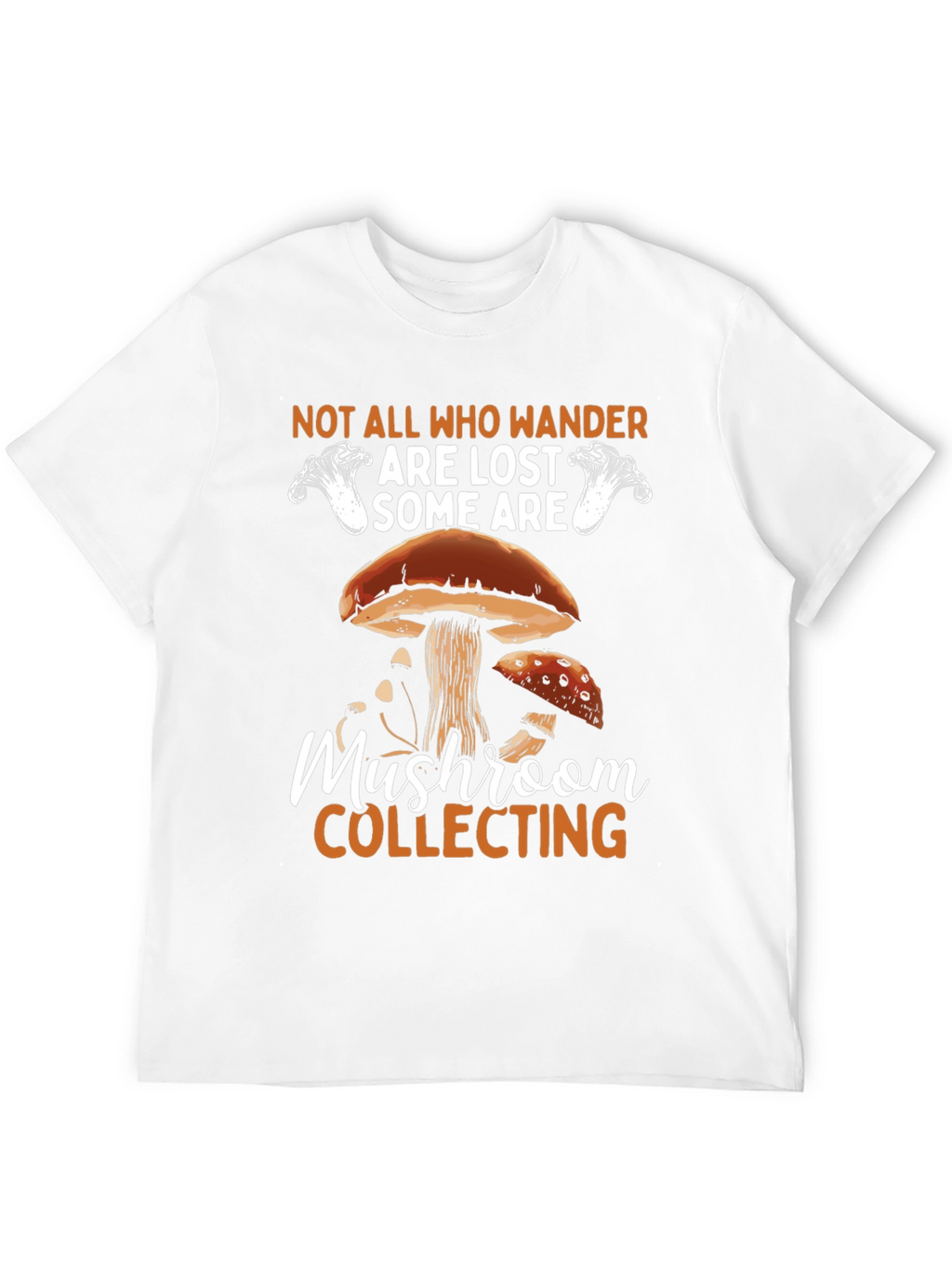 Mushroom Collecting T-Shirt - Nature Lover Apparel