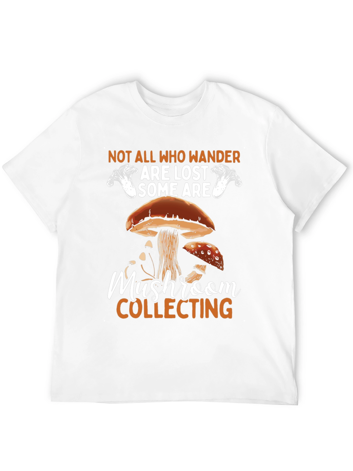 Mushroom Collecting T-Shirt - Nature Lover Apparel
