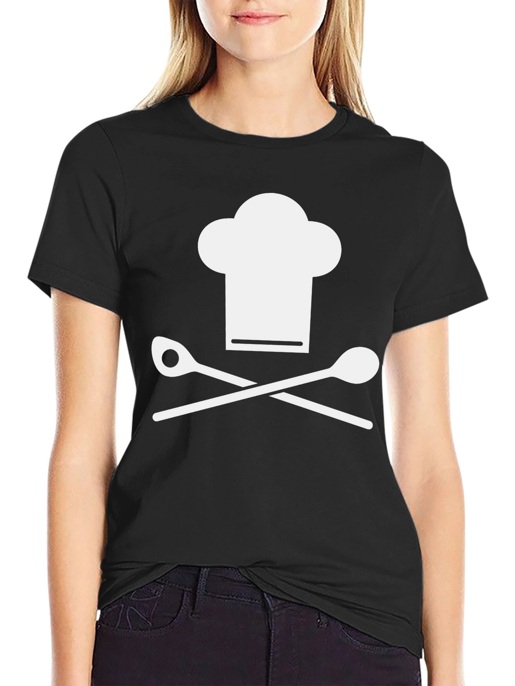 Chefs Hat & Spoons Graphic T-Shirt