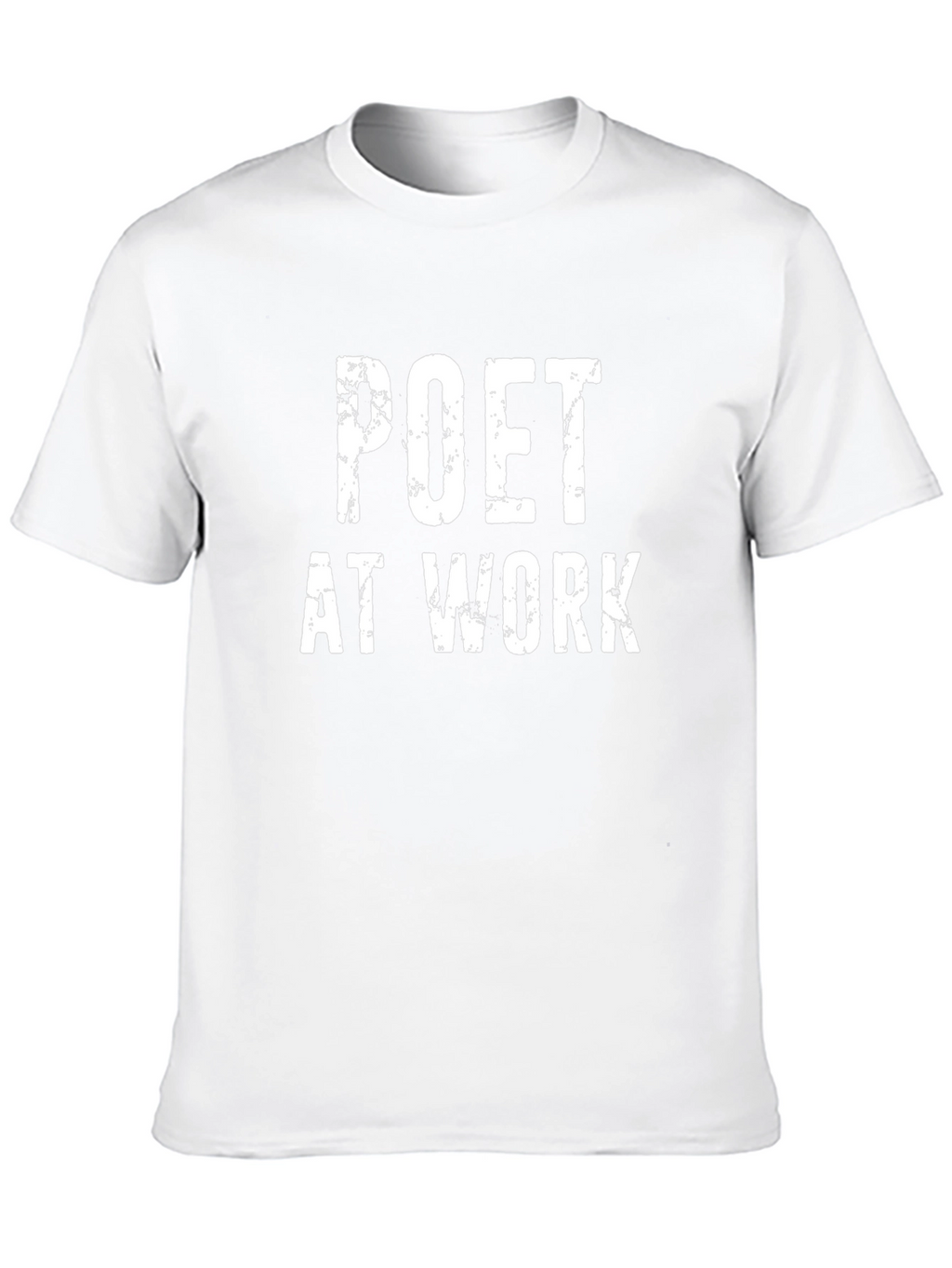 Poet At Work Graphic T-Shirt