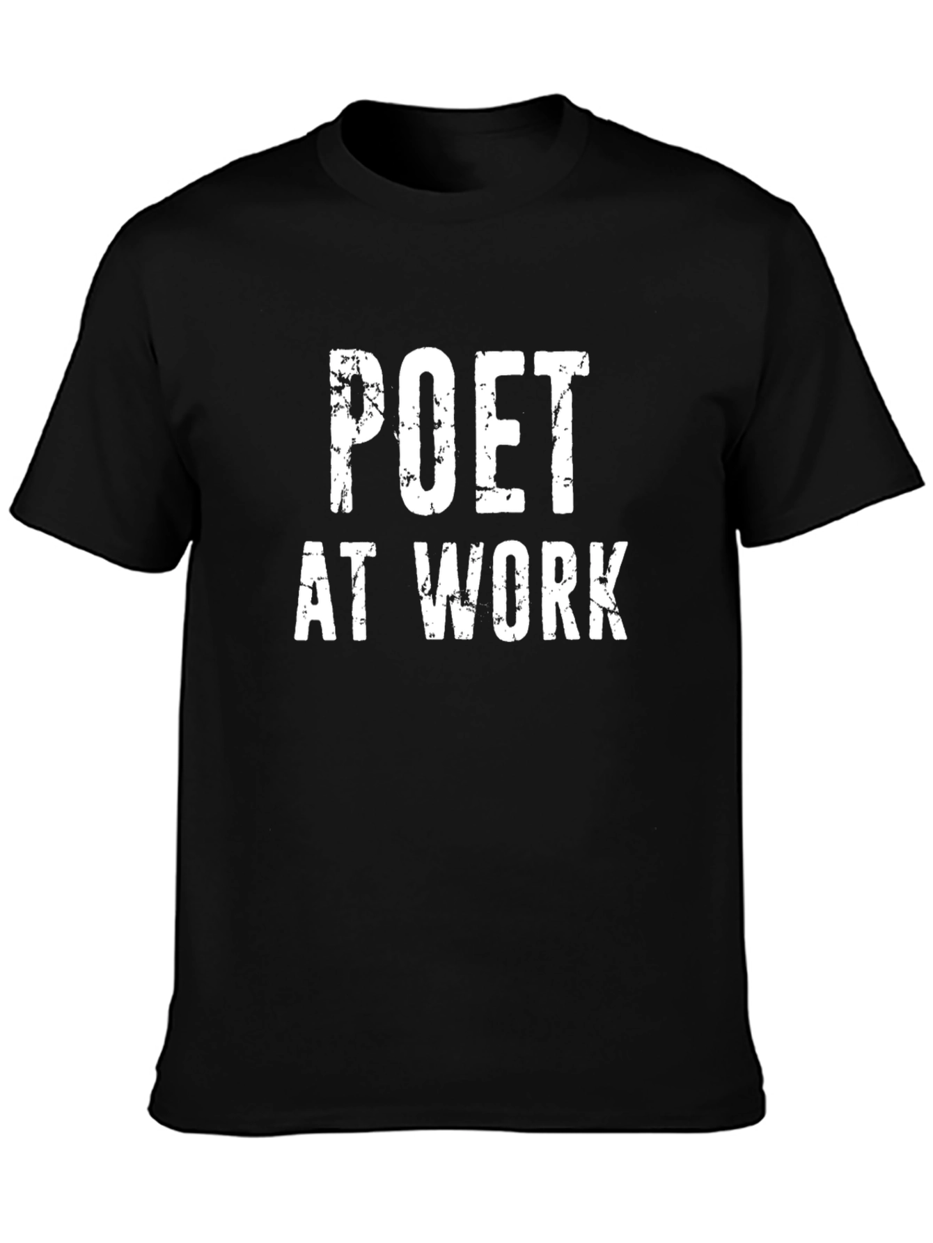 Poet At Work Graphic T-Shirt