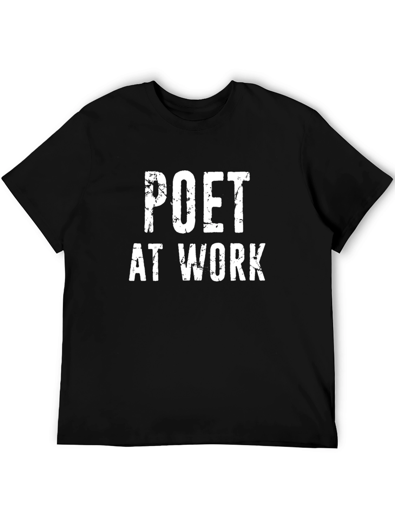 Poet At Work Graphic T-Shirt