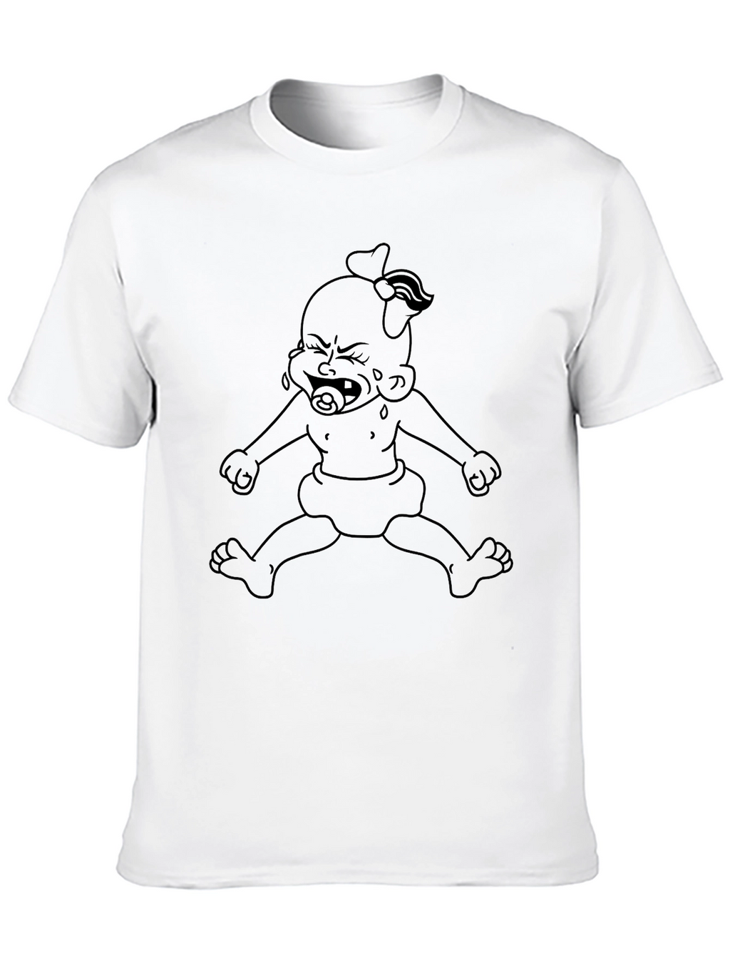 Baby Graphic Tee - Unisex Black T-Shirt