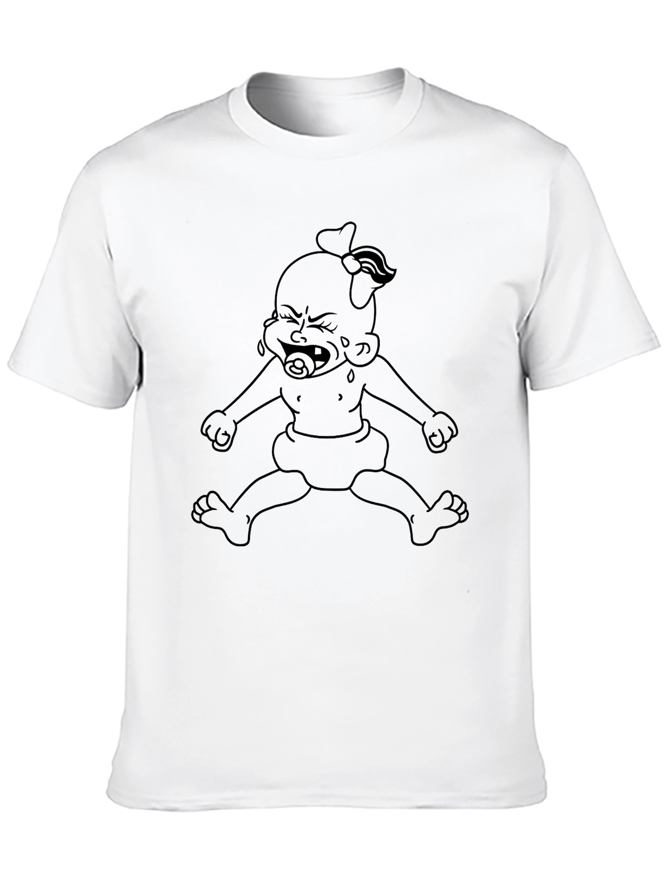 Baby Graphic Tee - Unisex Black T-Shirt