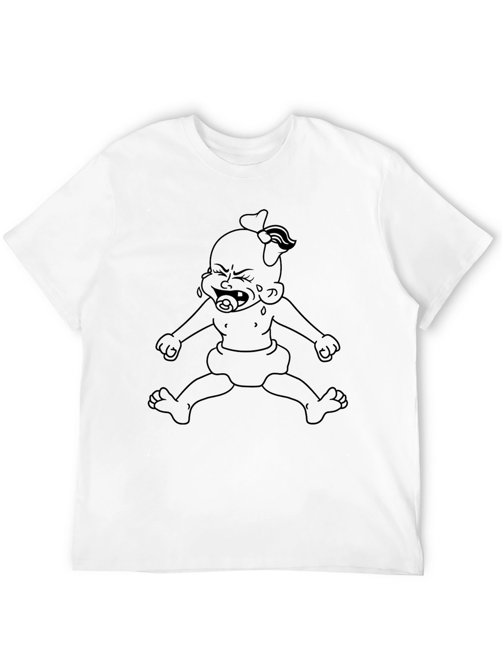 Baby Graphic Tee - Unisex Black T-Shirt
