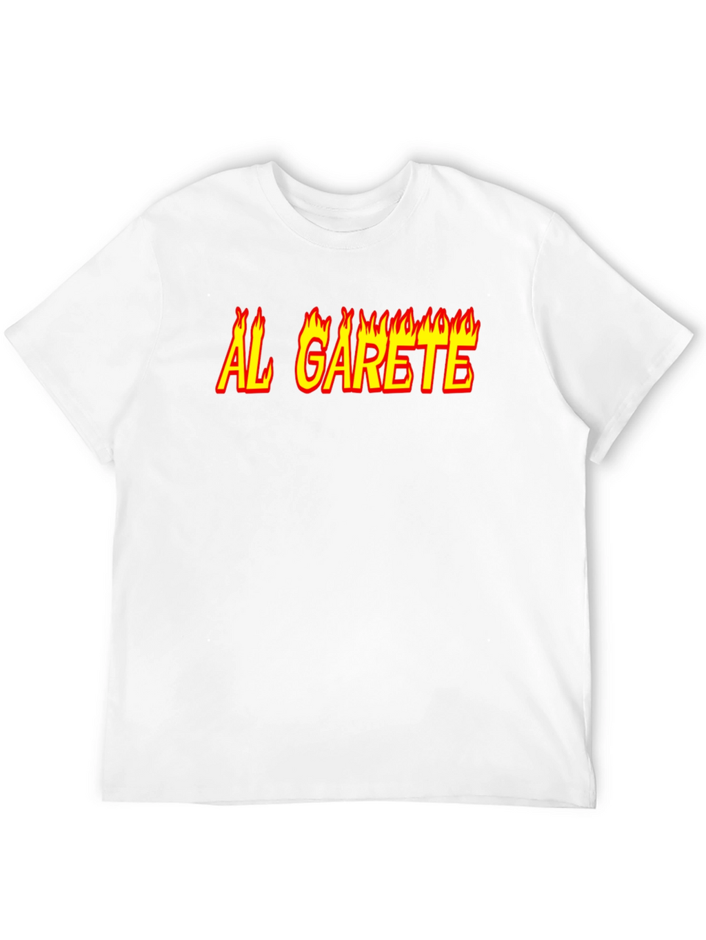 Al Garete Black T-Shirt - Bold Graphic Tee