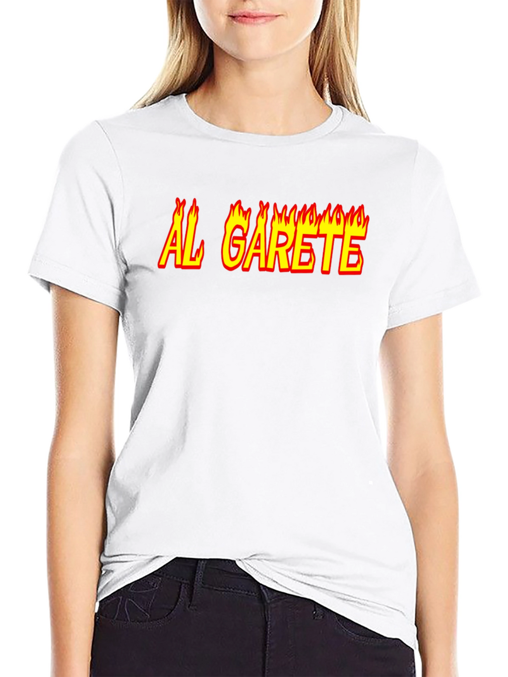 Al Garete Black T-Shirt - Bold Graphic Tee