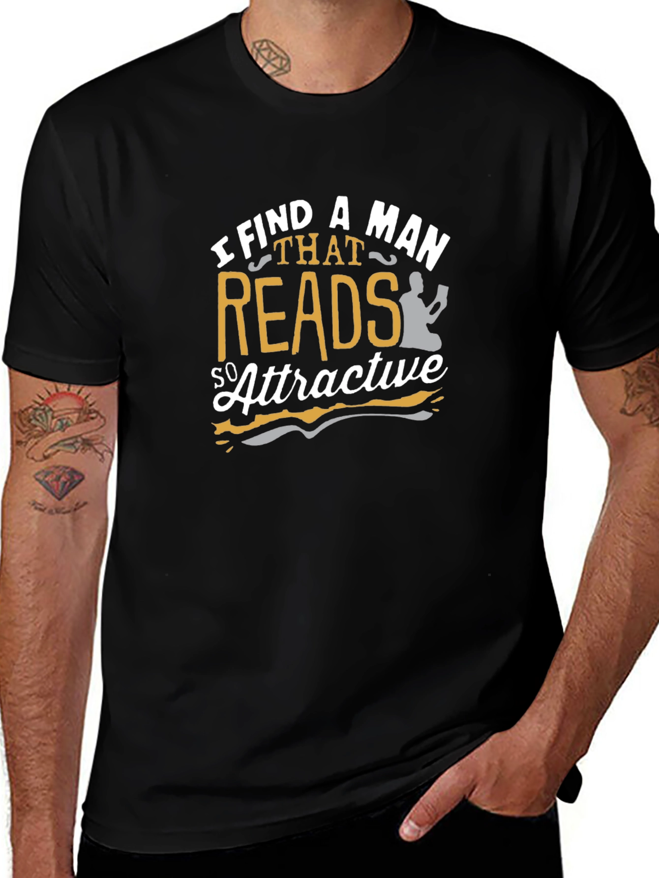 I Find A Man That Reads So Attractive T-Shirt