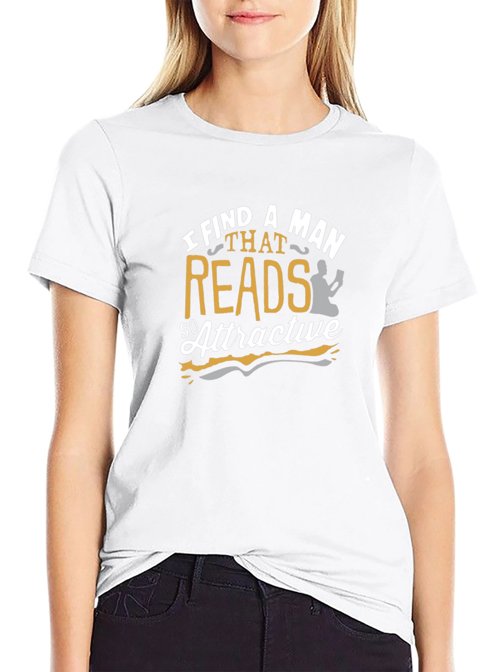 I Find A Man That Reads So Attractive T-Shirt