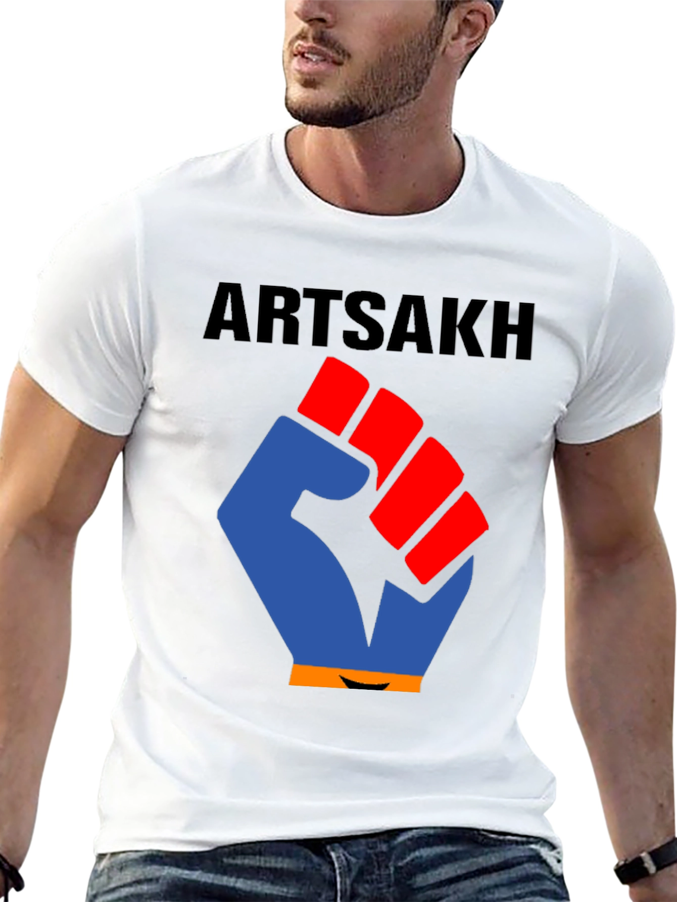 Artsakh Fist T-Shirt - Stand with Artsakh
