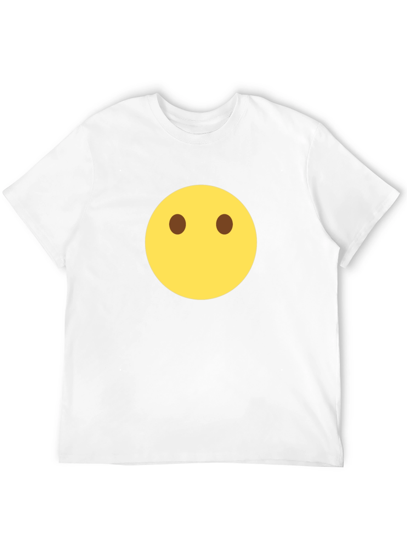 Minimalist Emoji T-Shirt - Simple Expression Tee