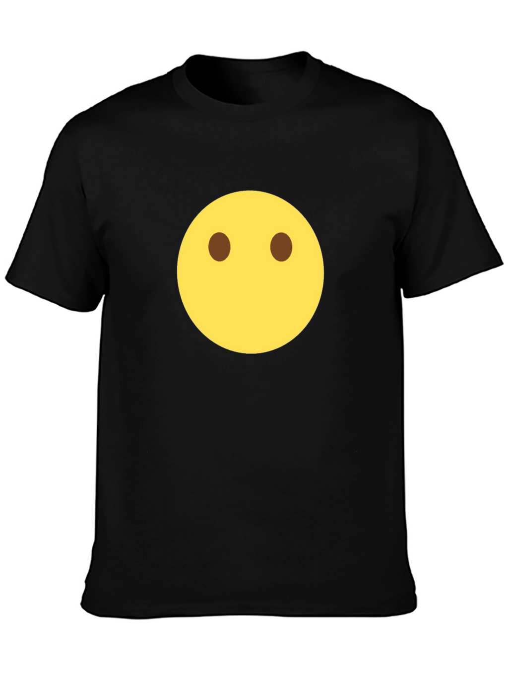 Minimalist Emoji T-Shirt - Simple Expression Tee