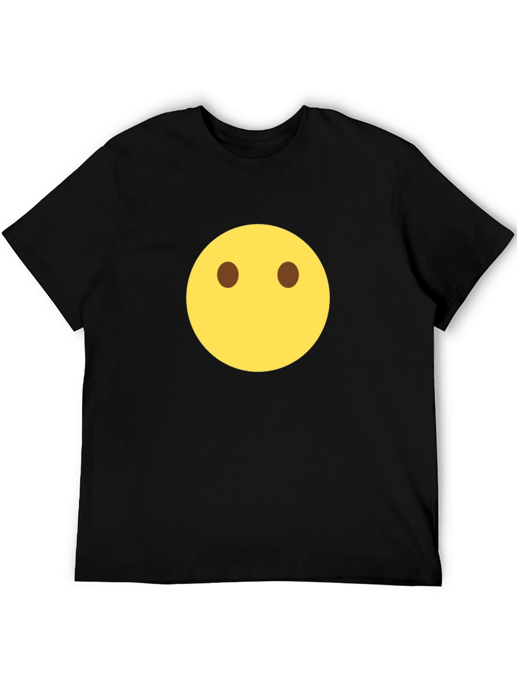 Minimalist Emoji T-Shirt - Simple Expression Tee