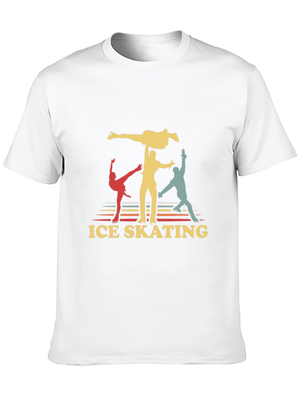 Retro Ice Skating Graphic Tee