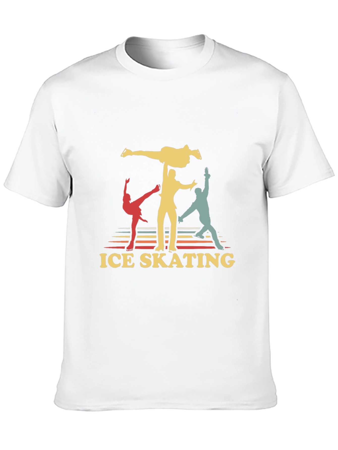 Retro Ice Skating Graphic Tee