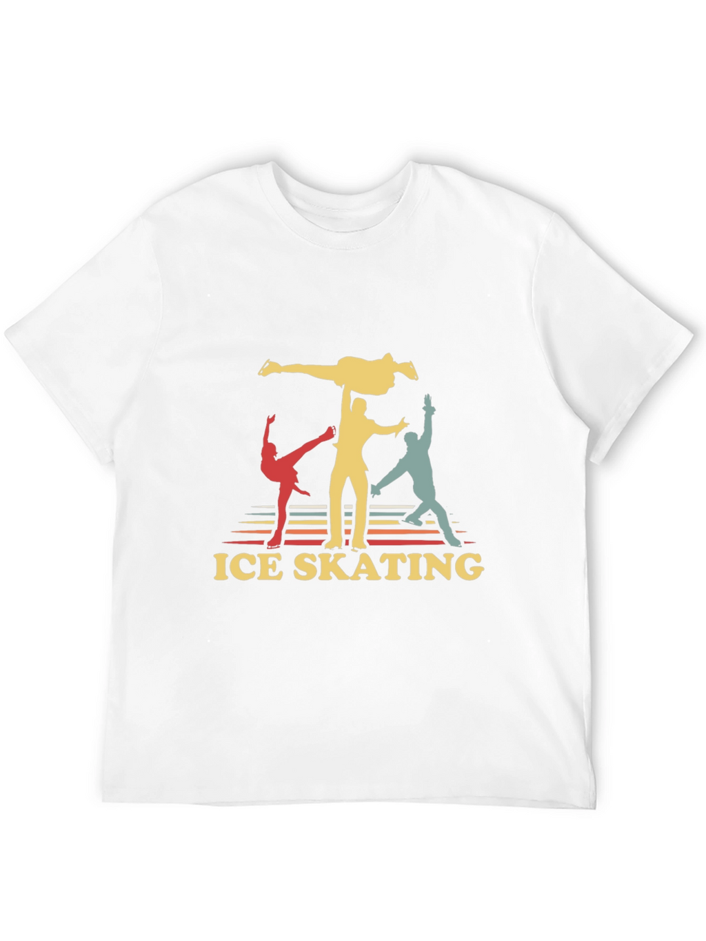 Retro Ice Skating Graphic Tee