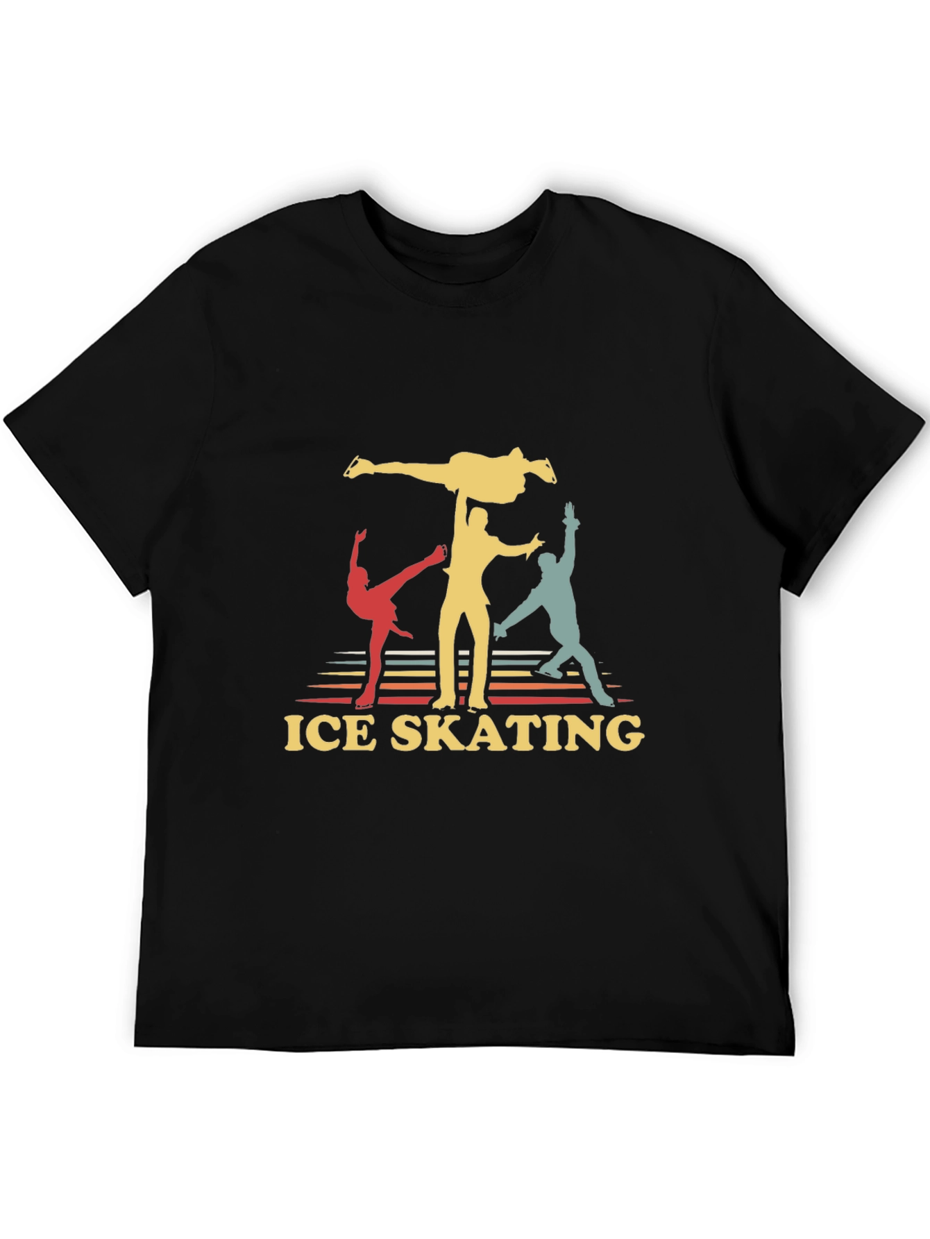 Retro Ice Skating Graphic Tee