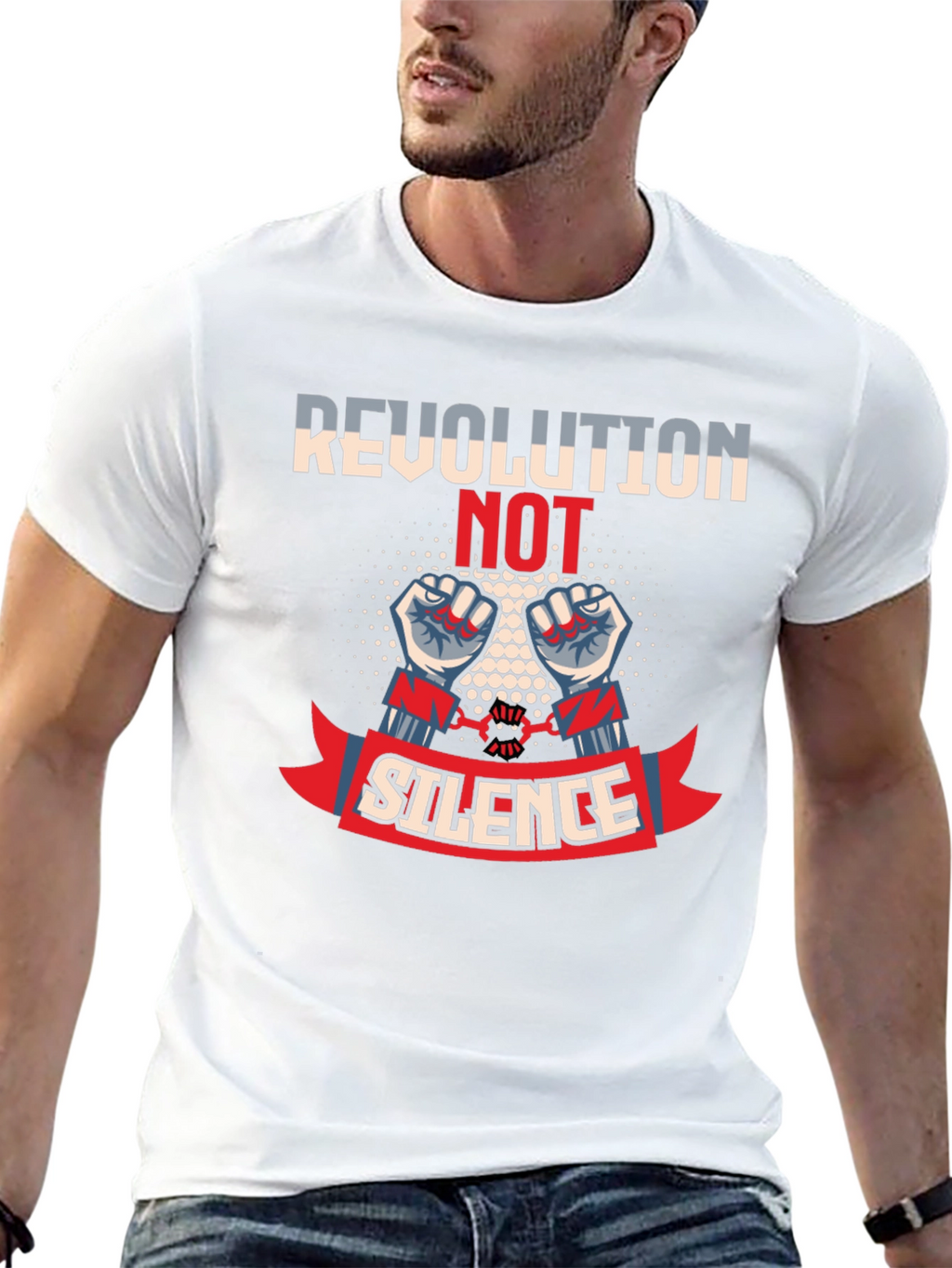 Revolution Not Silence Graphic T-Shirt