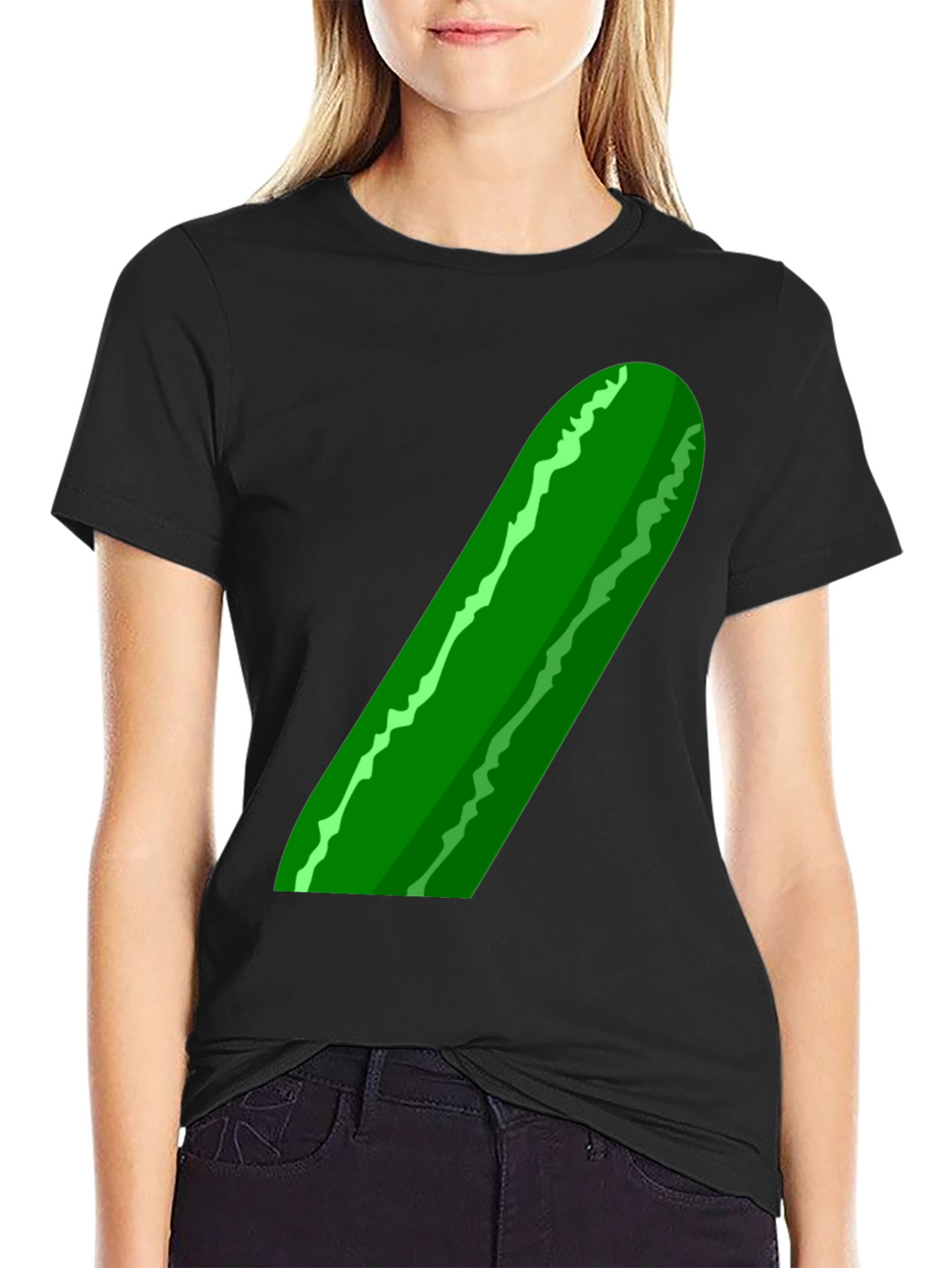 Funny Pickle Graphic Tee - Novelty T-Shirt