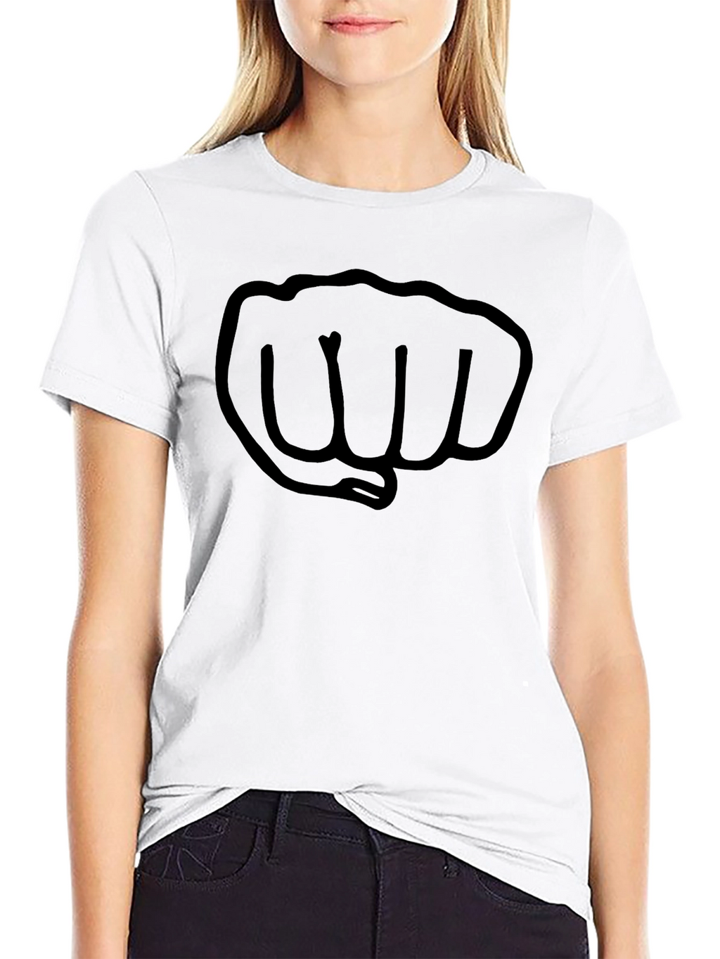 Graphic Fist Black T-Shirt