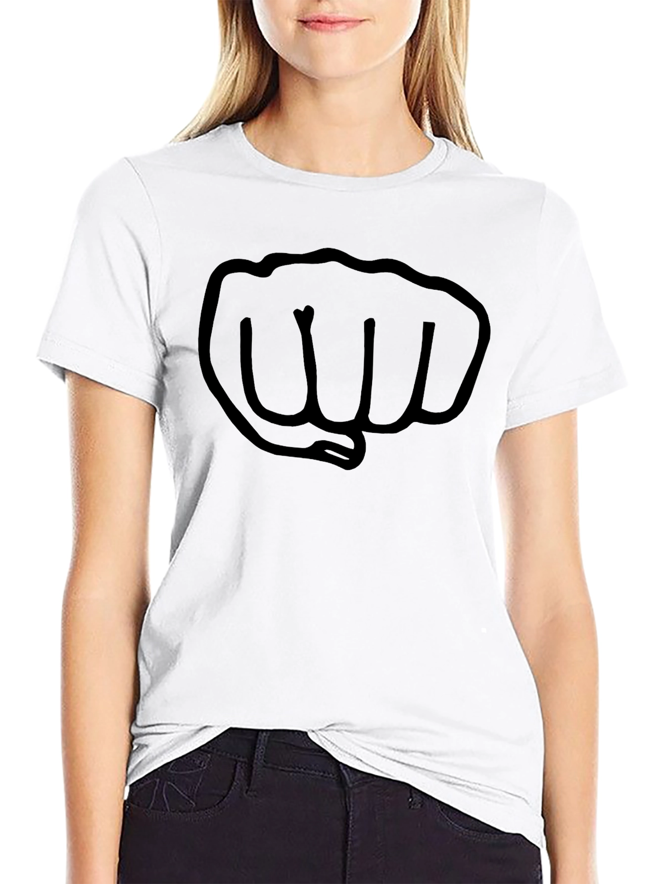 Graphic Fist Black T-Shirt