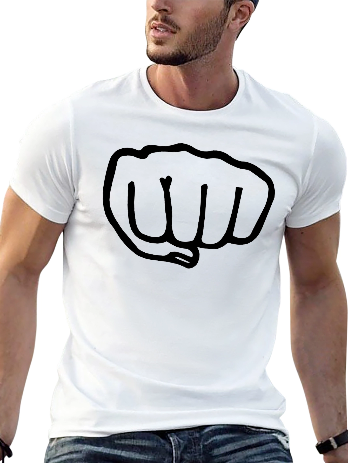 Graphic Fist Black T-Shirt