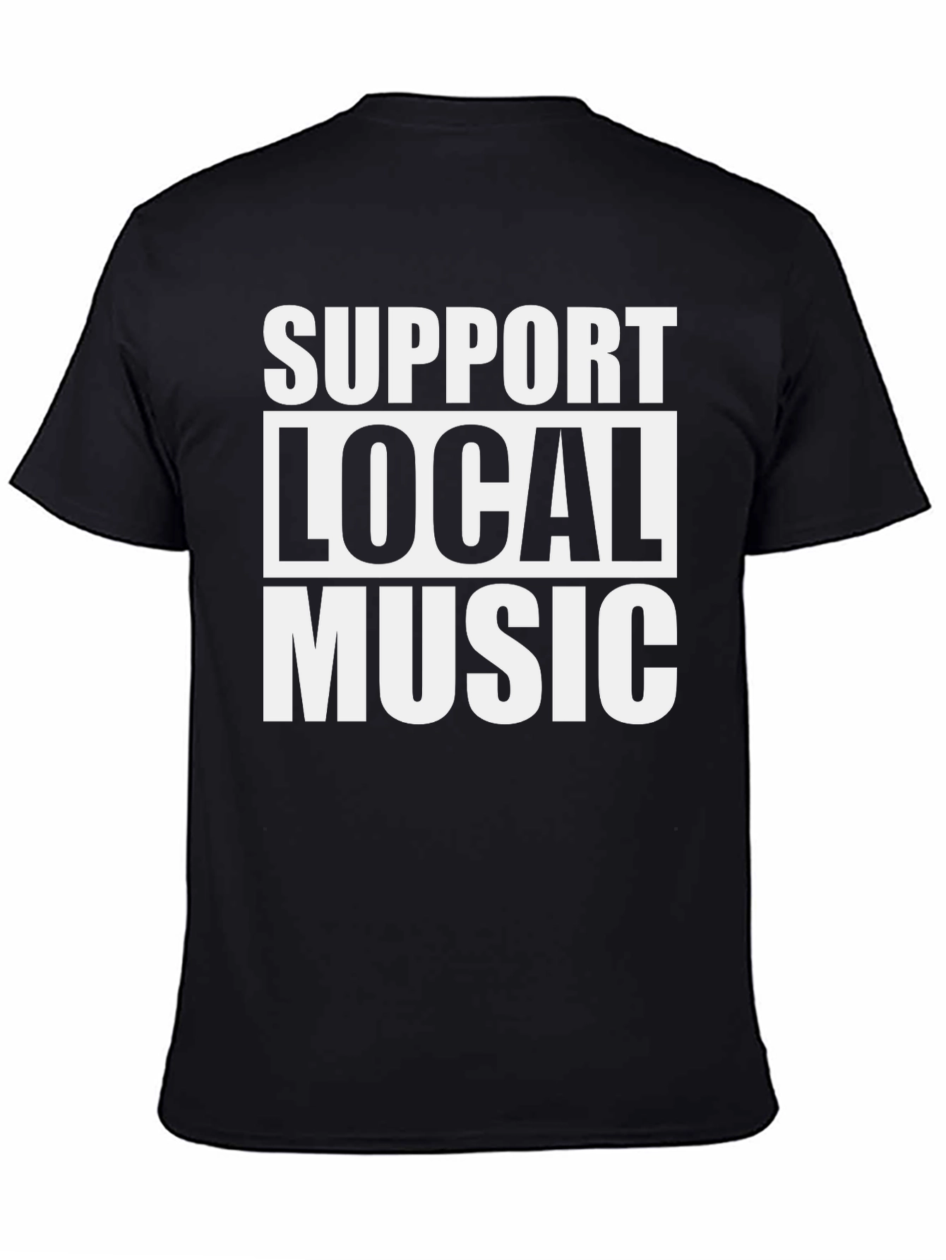 Support Local Music Graphic T-Shirt