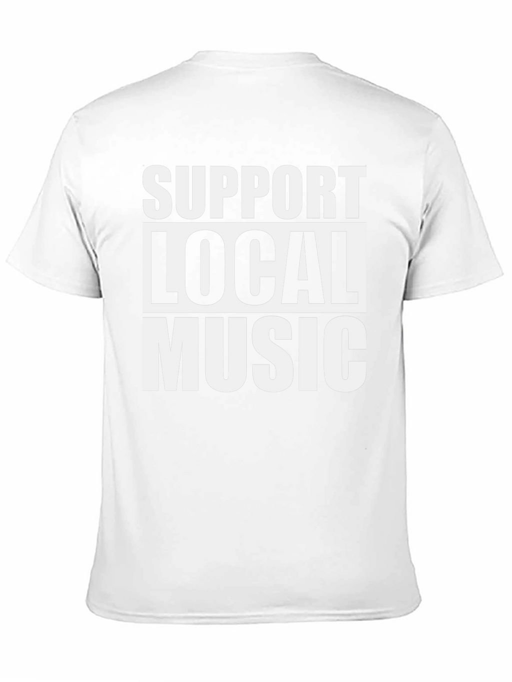 Support Local Music Graphic T-Shirt