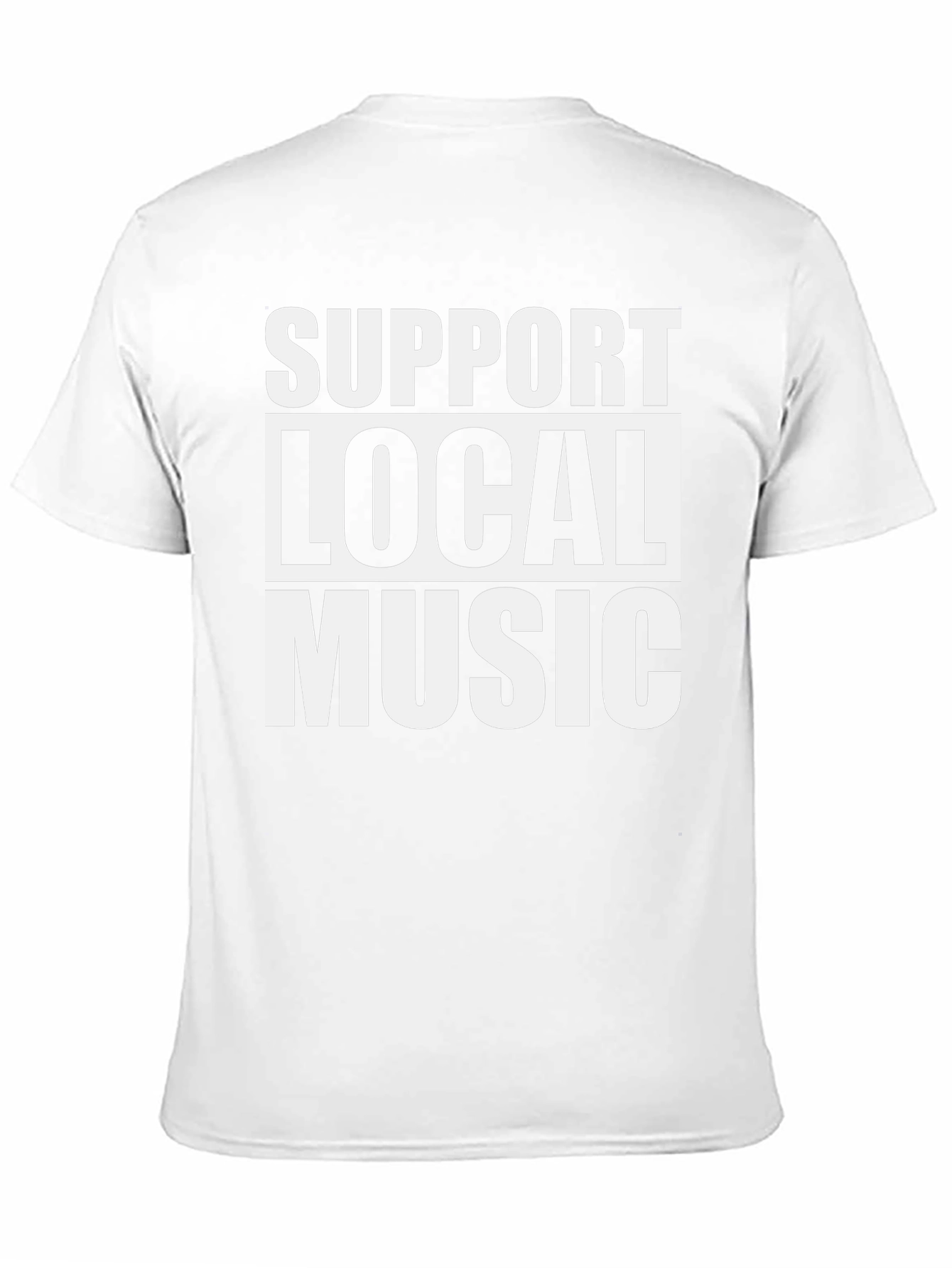 Support Local Music Graphic T-Shirt