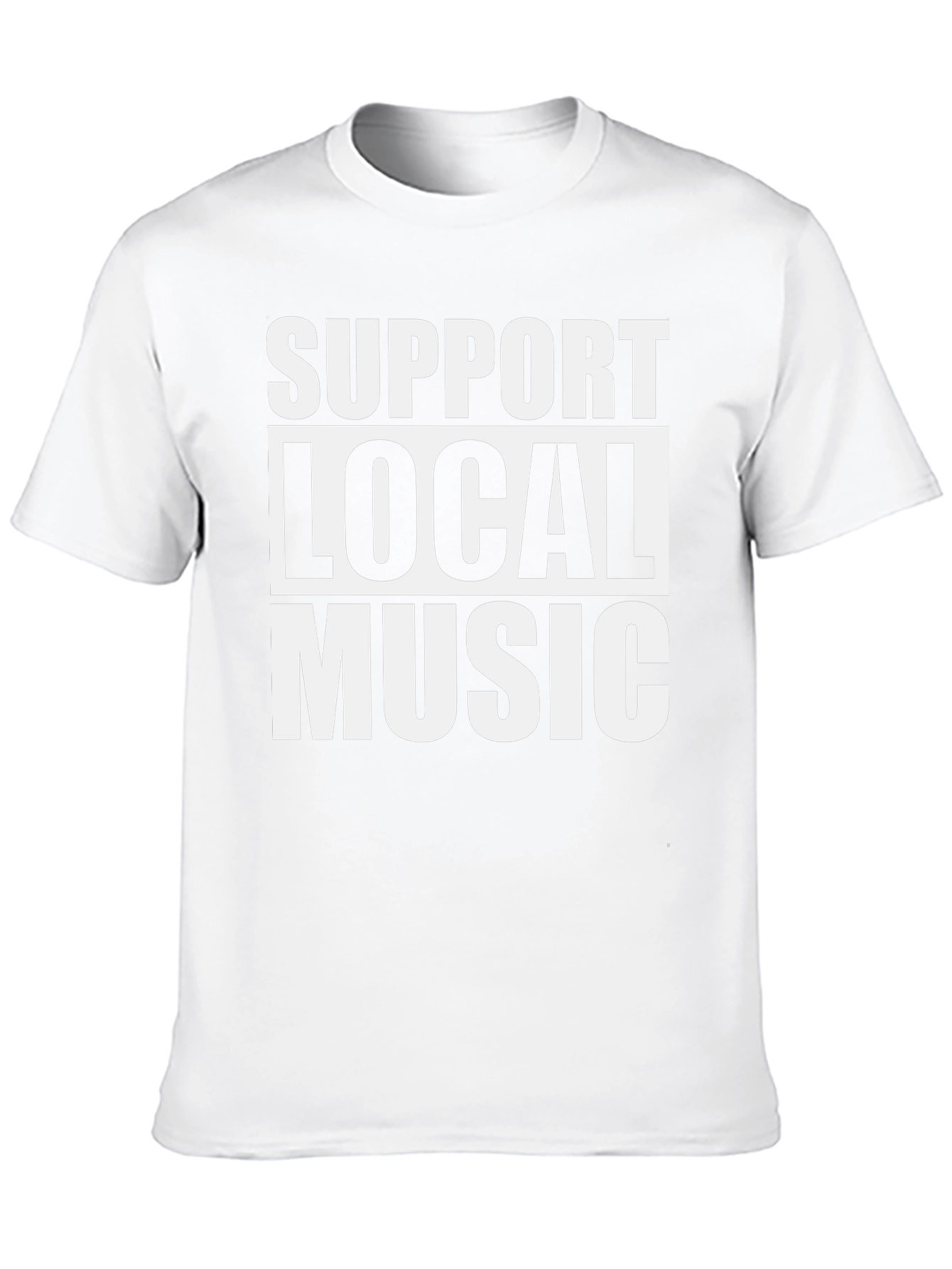 Support Local Music Graphic T-Shirt