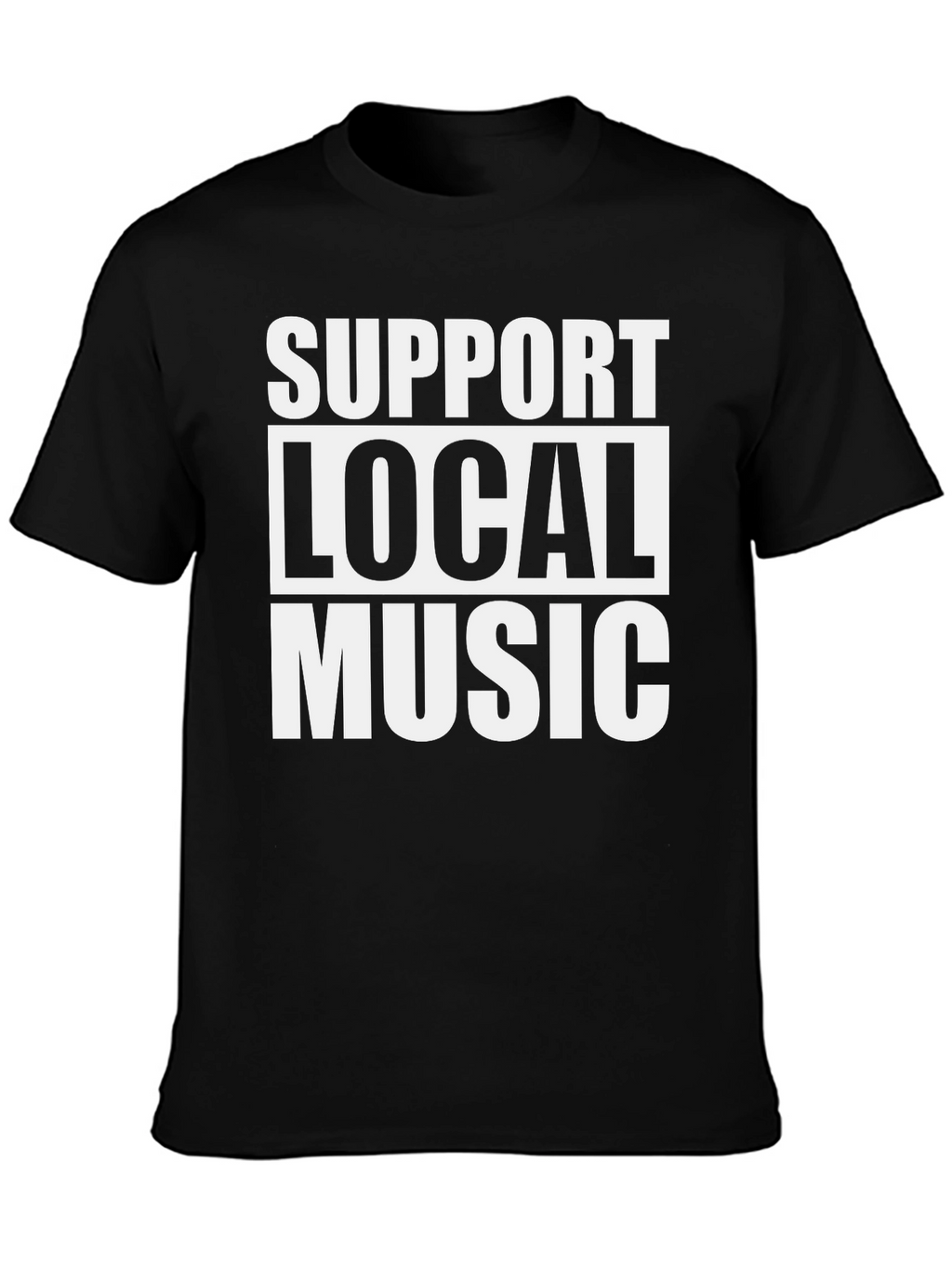 Support Local Music Graphic T-Shirt