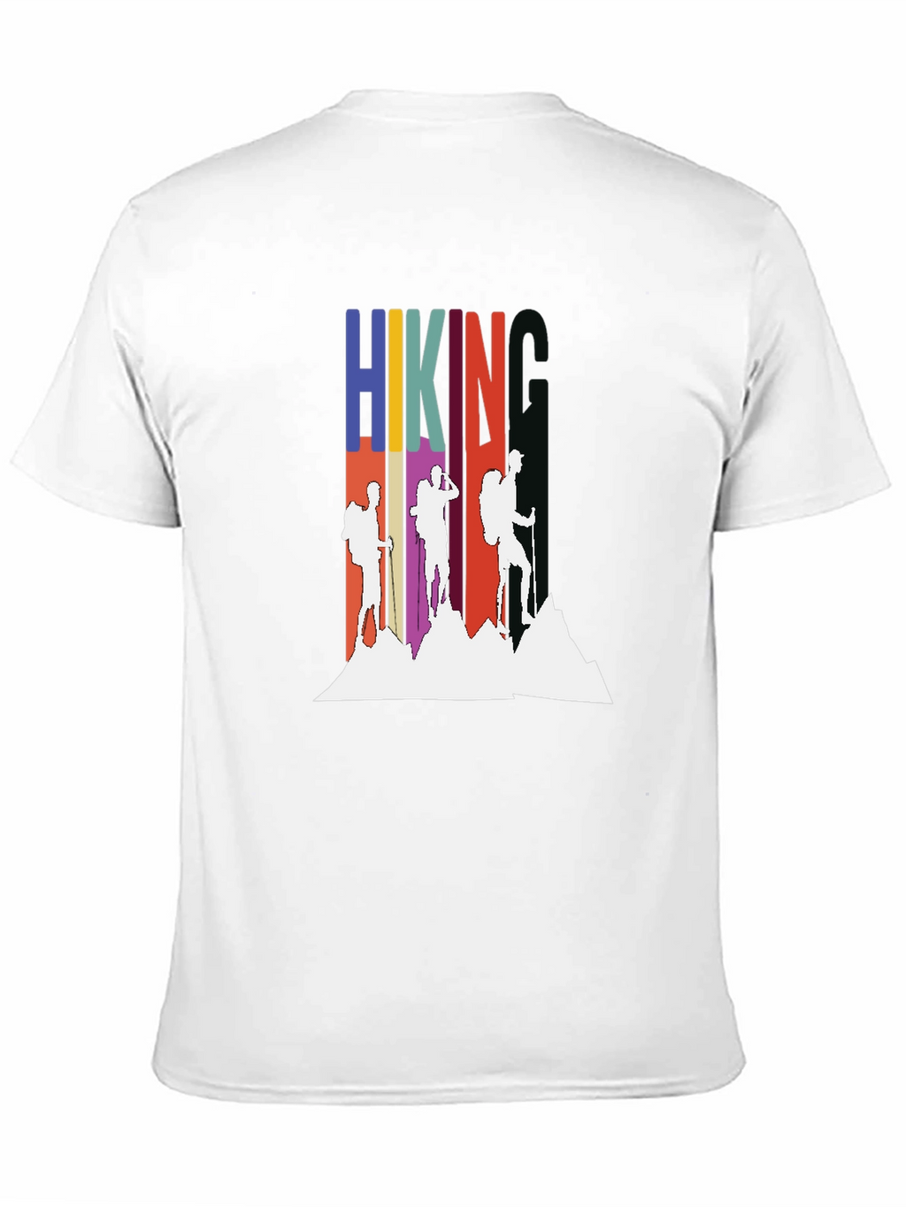 Hiking Adventure Graphic Tee - Black