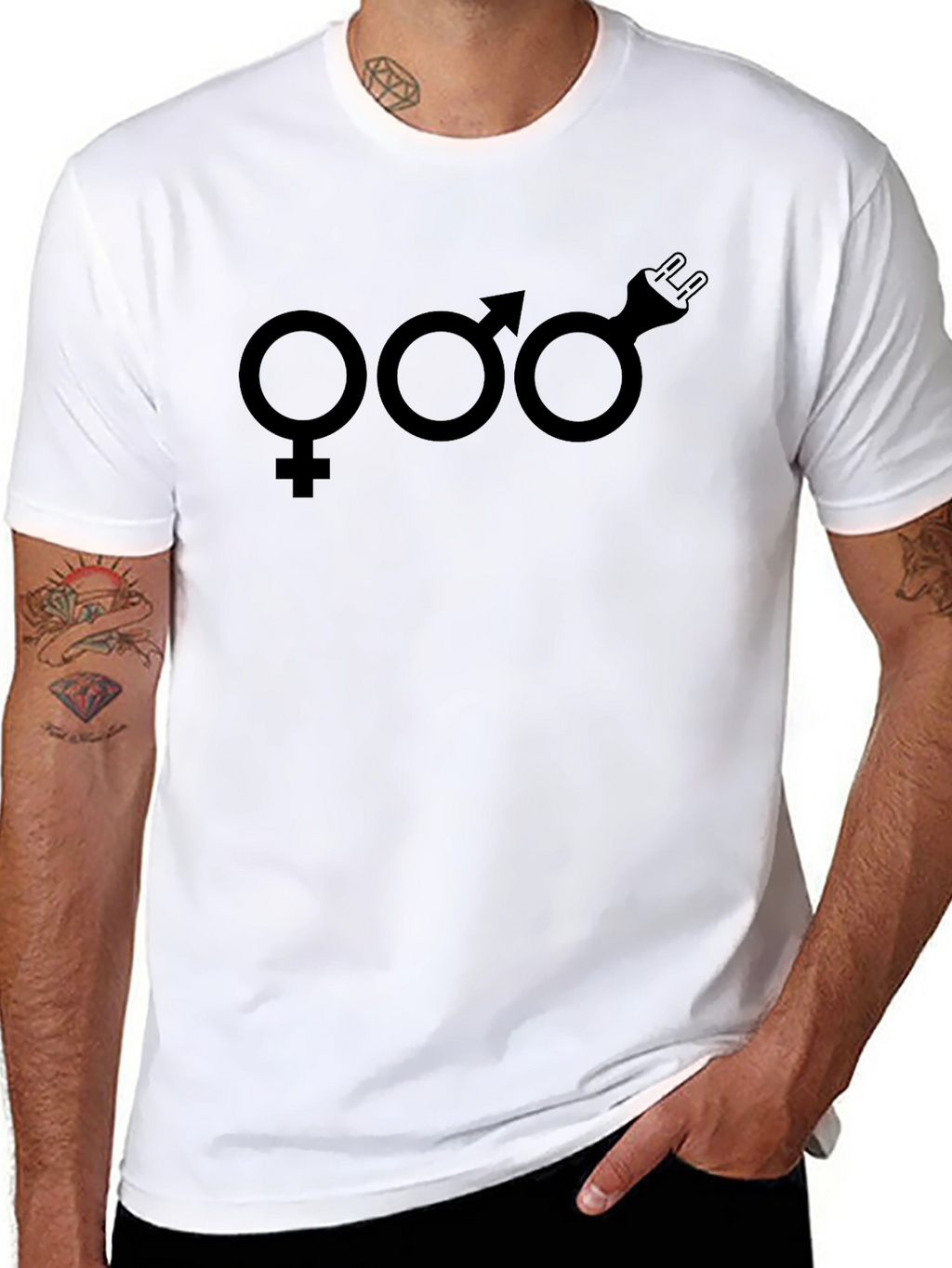 Gender & Energy T-Shirt - Dark Humor Tee