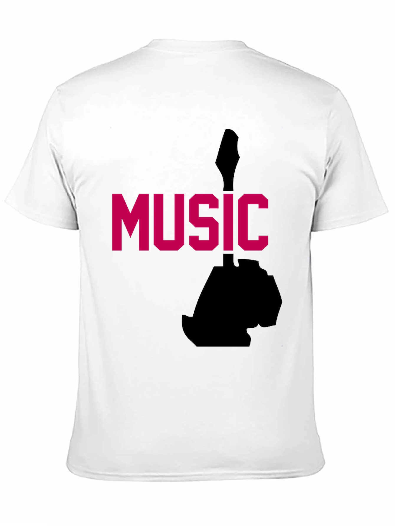 Music Graphic Tee - Black