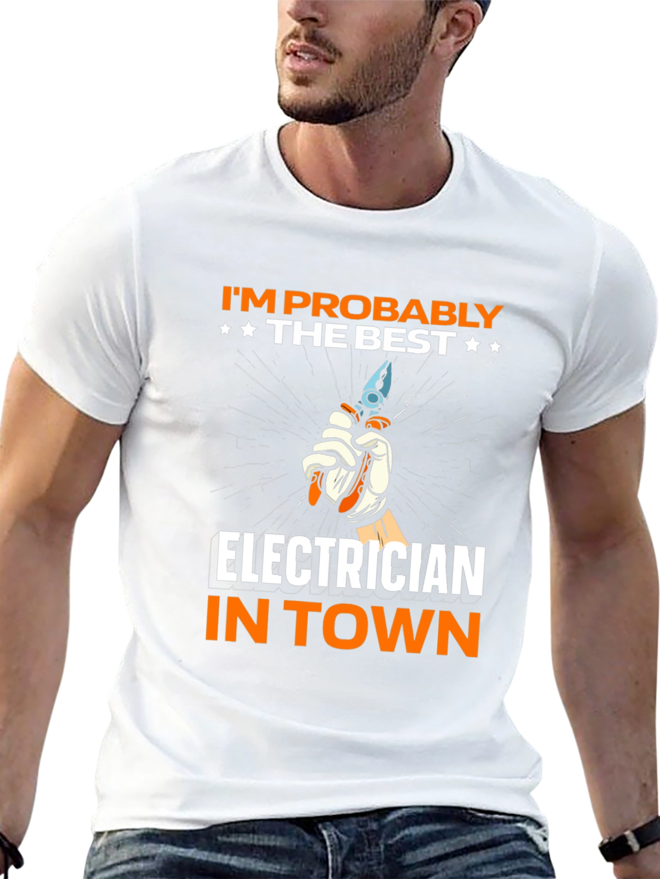 Electrician T-Shirt - Best in Town!