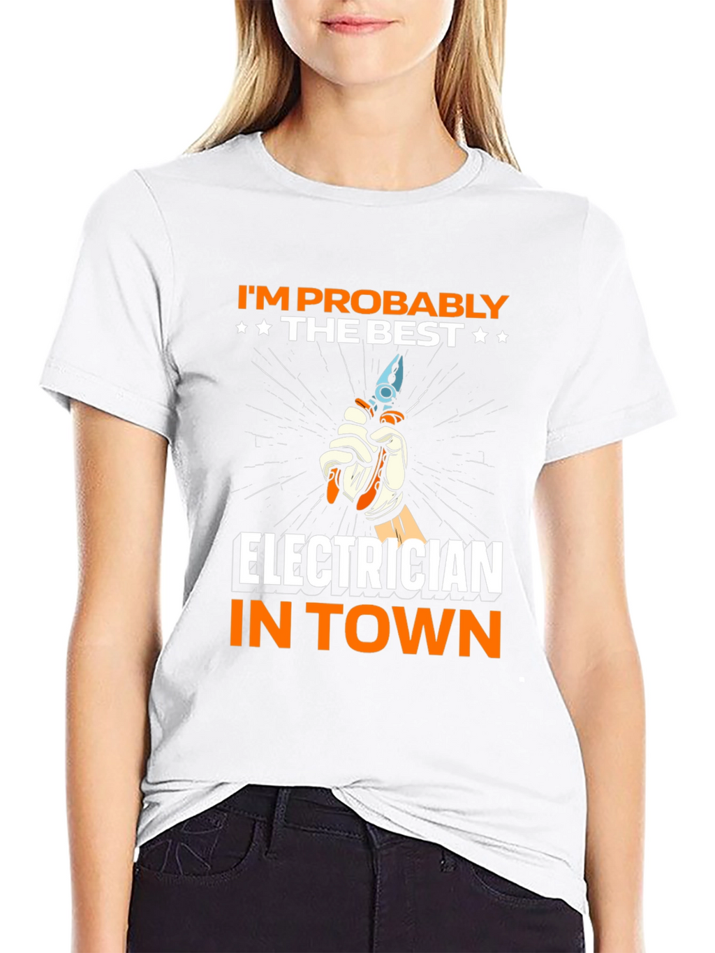 Electrician T-Shirt - Best in Town!