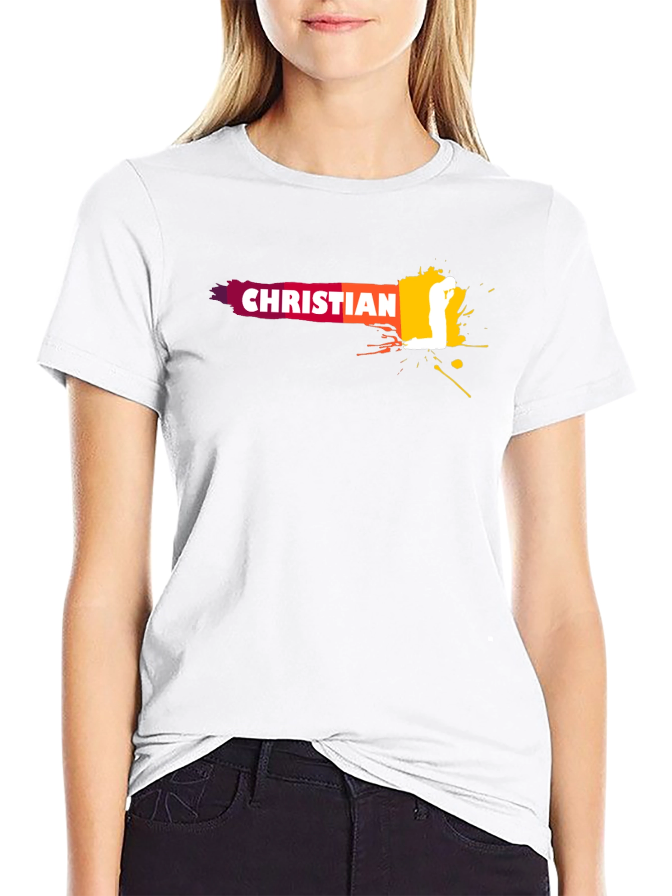 Christian Graphic Tee - Stylish Religious Apparel
